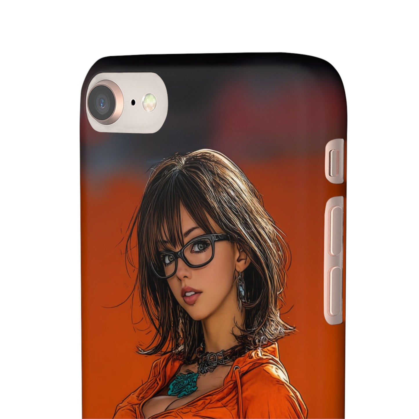 Velma Dinkley Cleveland Browns Fan Snap Cases, Phone Cover, Cartoon Style Art, Custom Case, Protective Shell