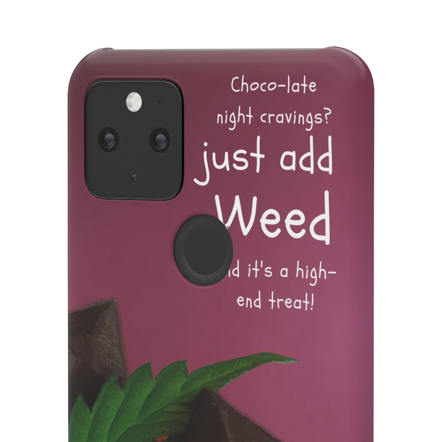 High-End Treat Snap Cases for Weed Enthusiasts Iphone and Samsung Phone Cover
