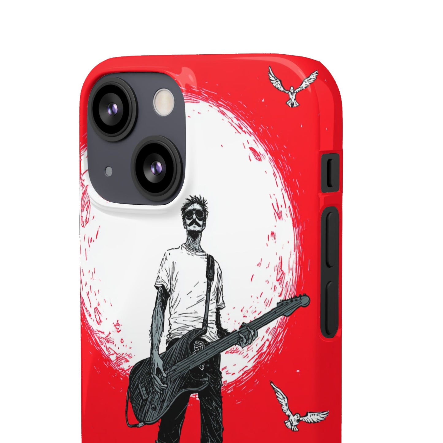 Rock & Roll Snap Cases - Music Lover's Phone Protection, Edgy Art, Gift for Guitarists, Cool Accessory for Teens