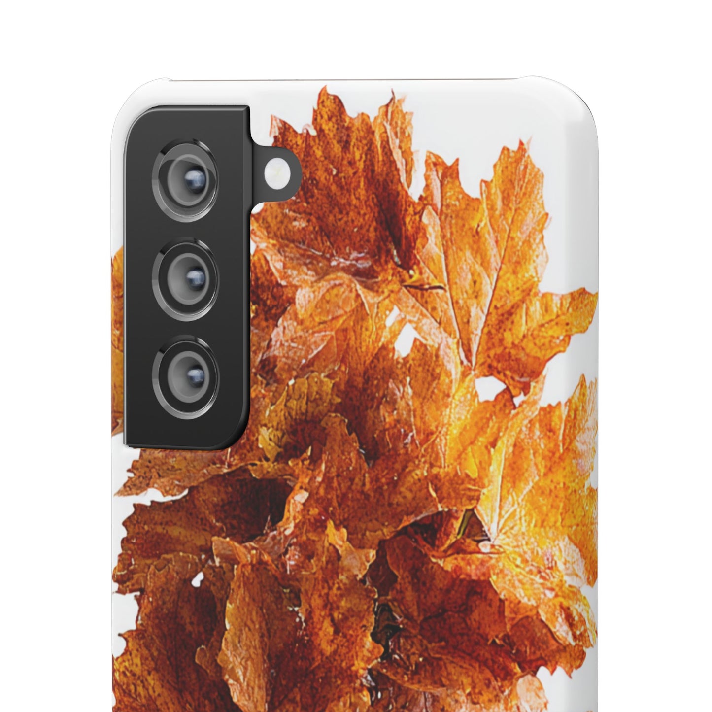 Autumn Leaf Phone Case | Fall Snap Cases, Phone Accessories, Nature Lover Gift, Seasonal Decor, Cozy Fall Vibes
