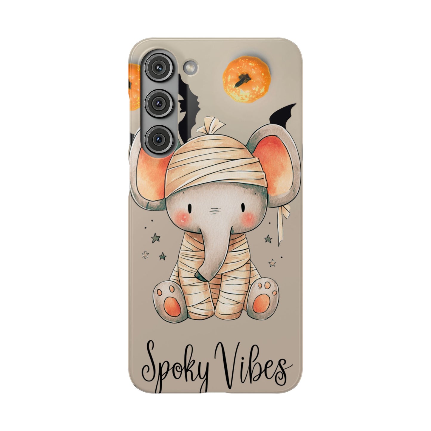 Halloween Vibe Elephant Snap Case for iPhone and Samsung