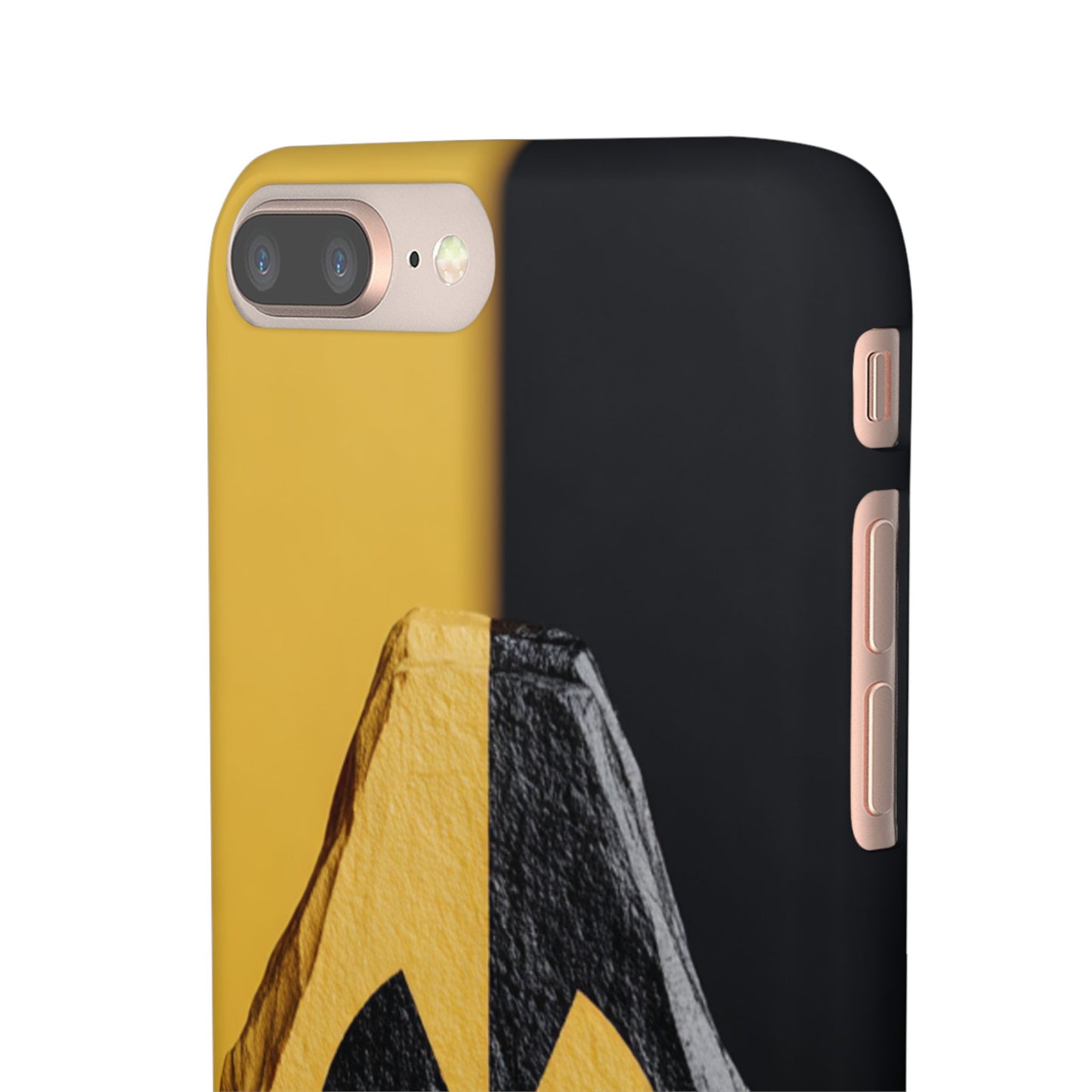 Bold Graphic Snap Case, Radiation Symbol Phone Cover, Trendy Phone Accessory, Unique Gift for Tech Lovers, Stylish Mobile Case