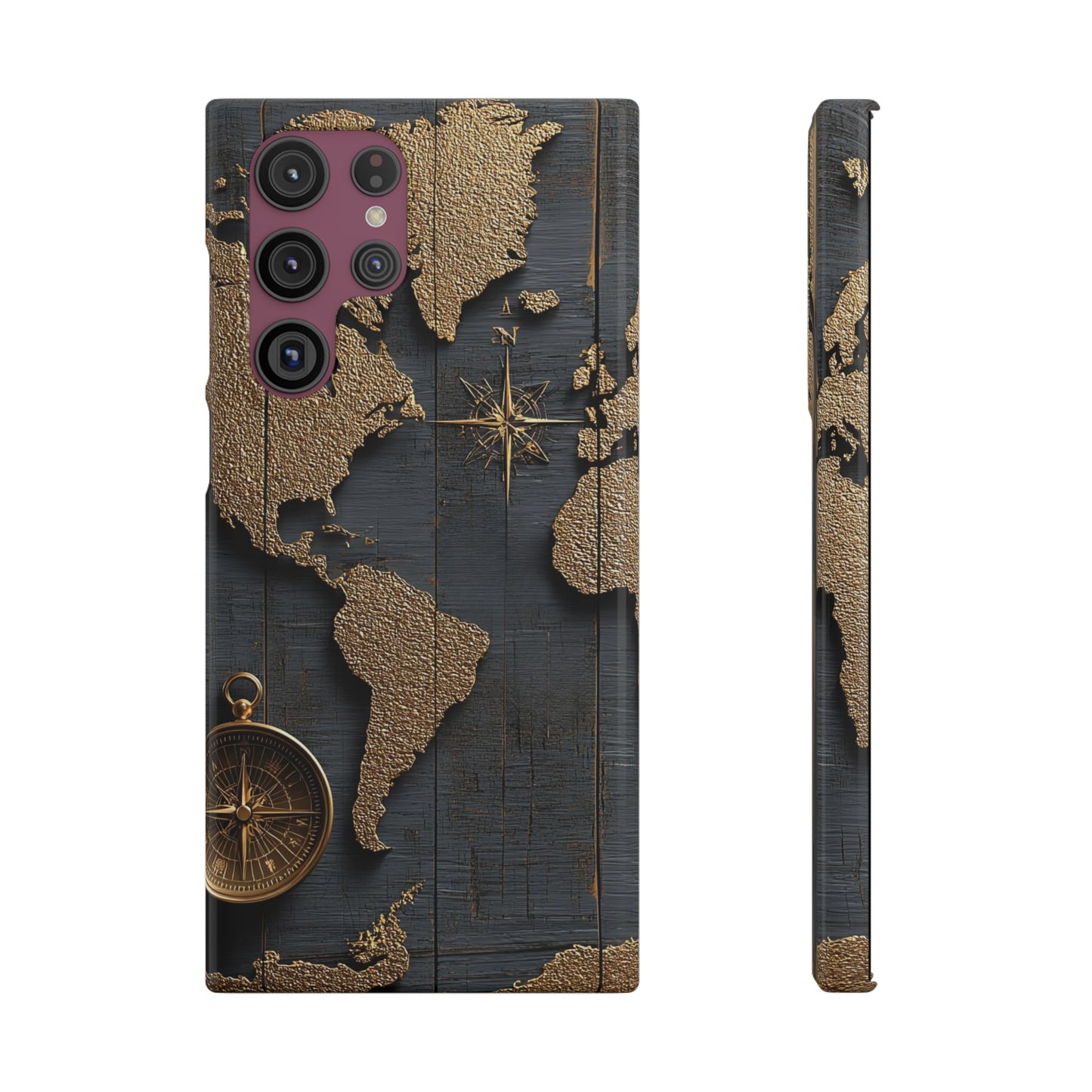 Vintage World Map Snap Cases - Travel Lover Gift, Phone Protection, Unique Phone Cover, Adventure Accessories