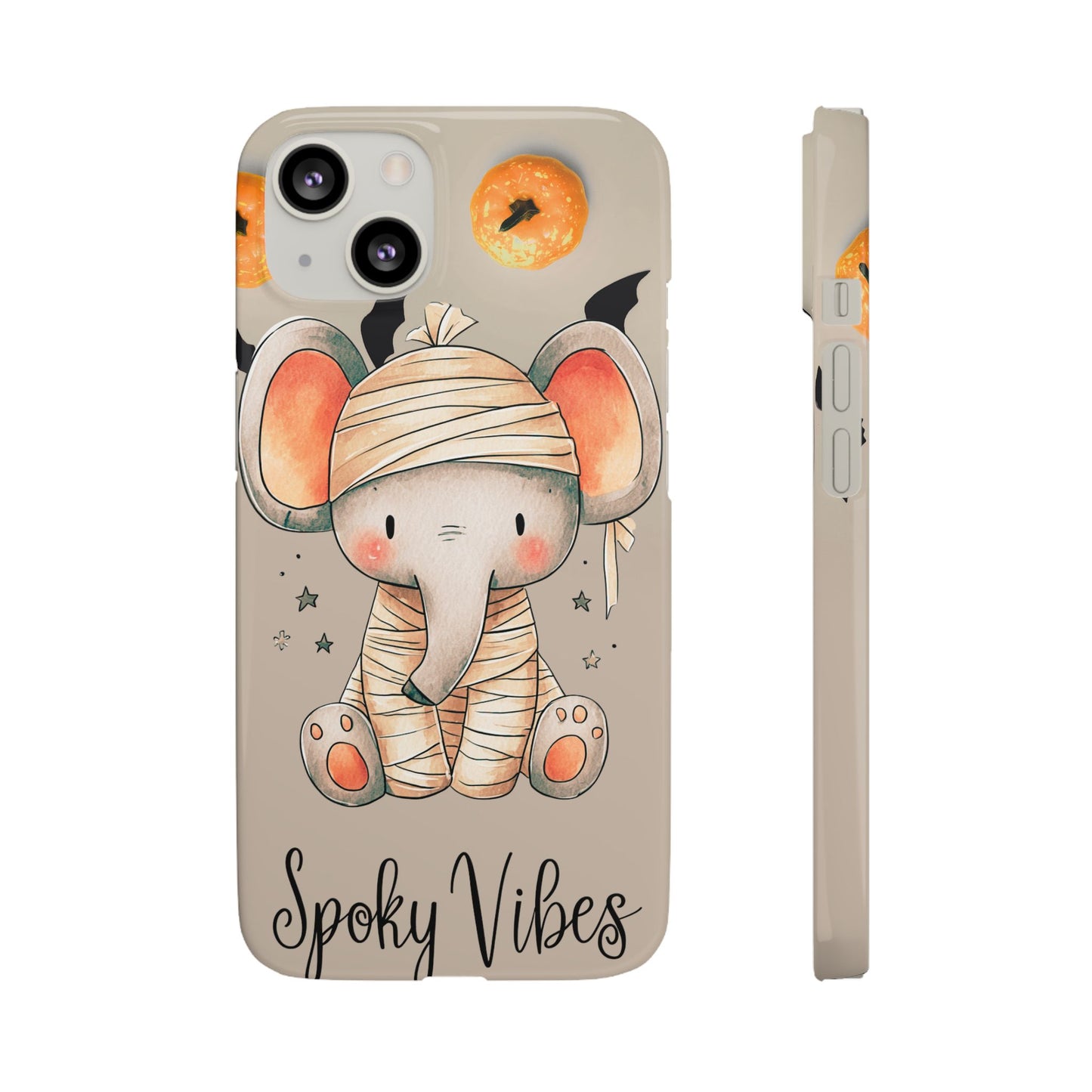 Halloween Vibe Elephant Snap Case for iPhone and Samsung