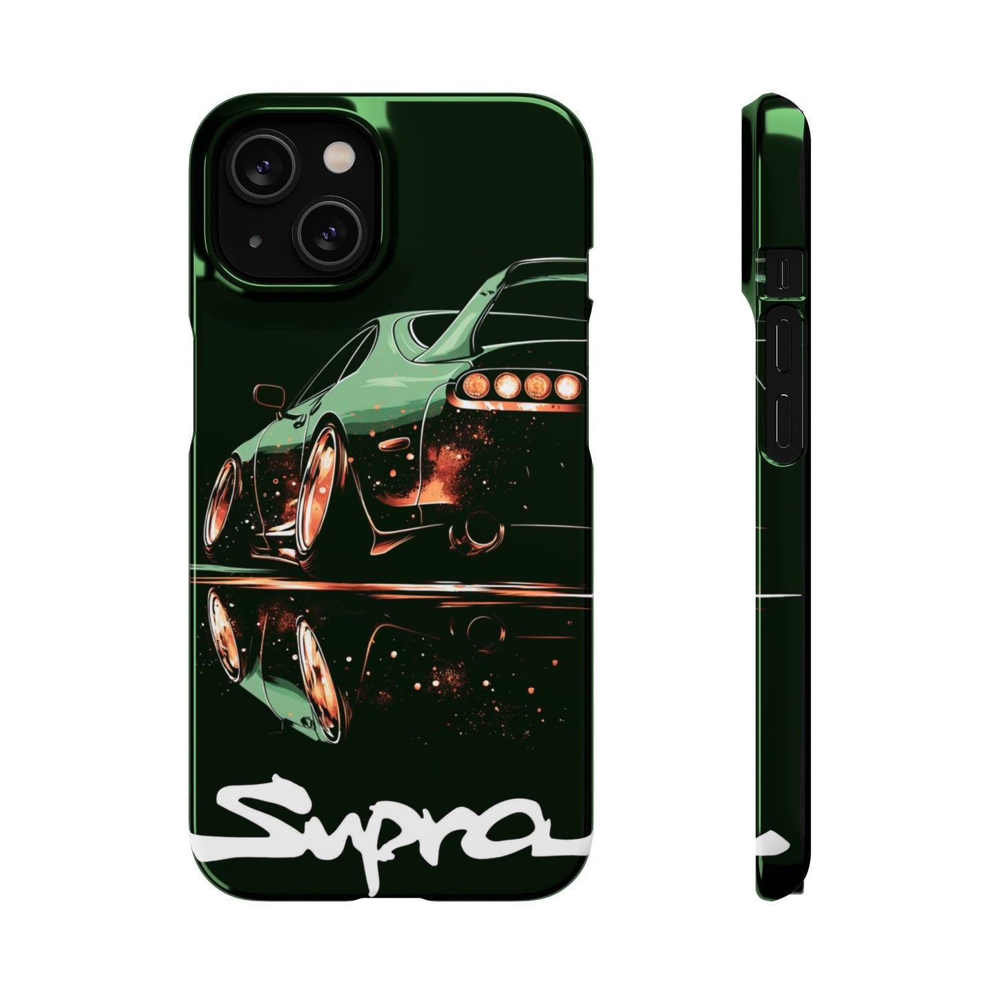 A80 MK4 Green Supra Art Snap Case and Protective Phone Cover For iPhone and Samsung
