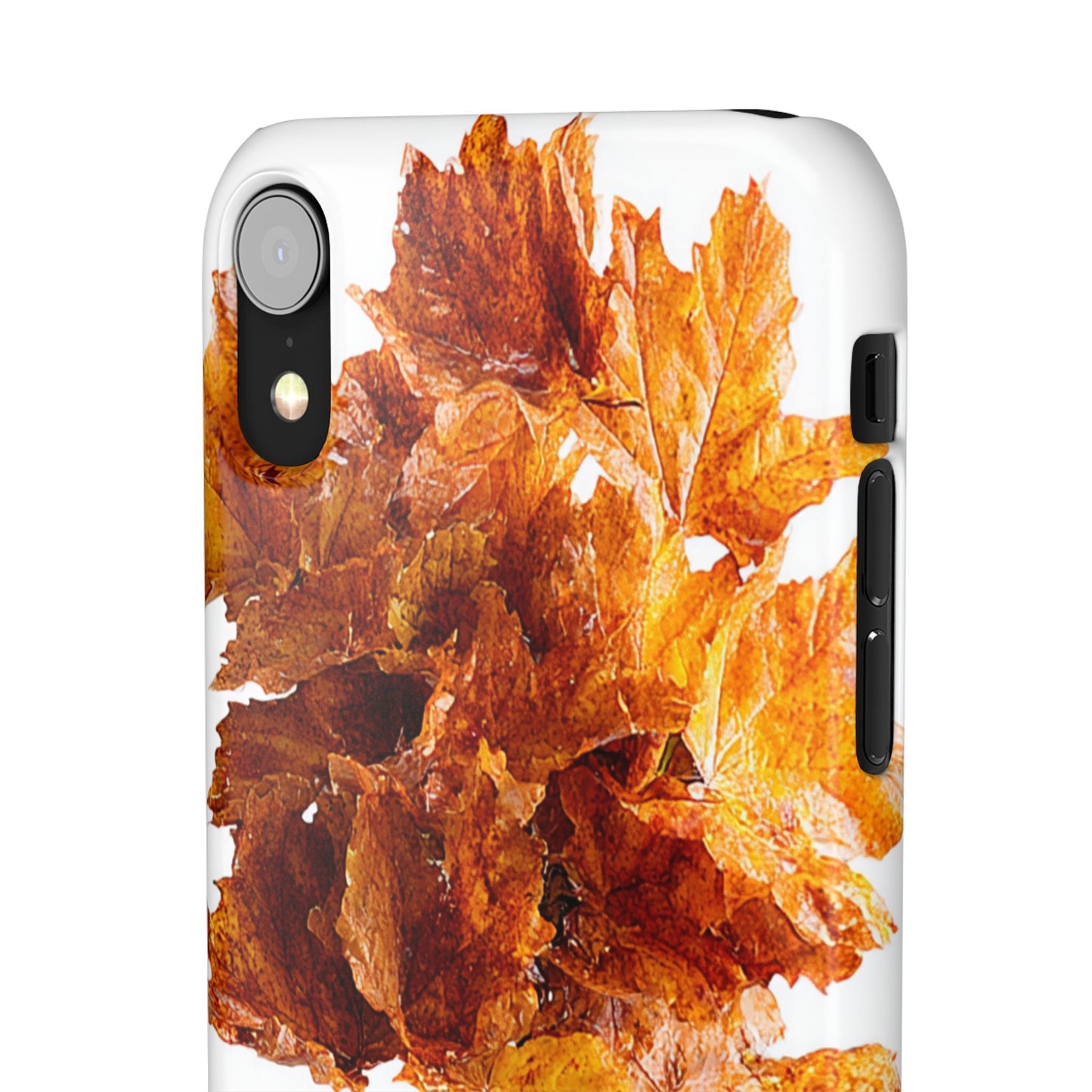Autumn Leaf Phone Case | Fall Snap Cases, Phone Accessories, Nature Lover Gift, Seasonal Decor, Cozy Fall Vibes