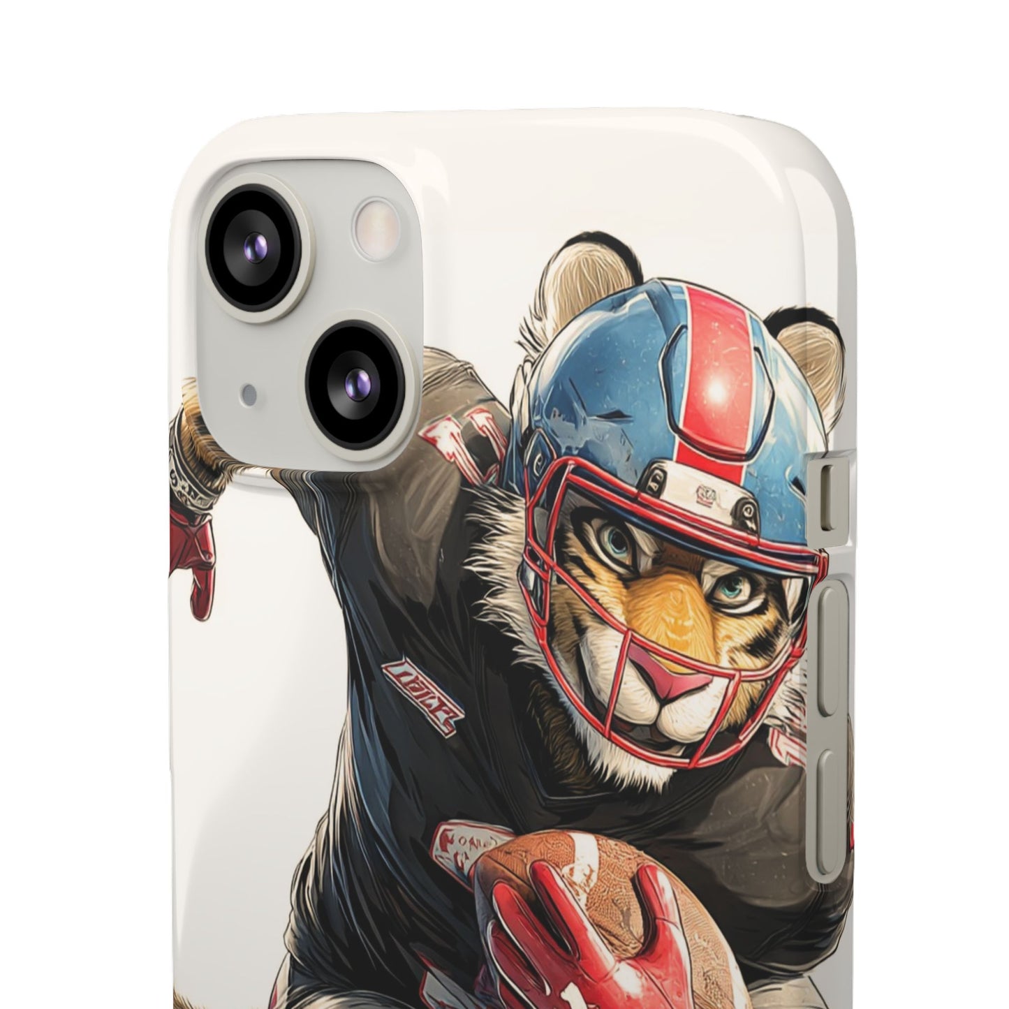 Sporty Animal Snap Cases for Phone, Unique Art, Gift for Sports Lovers, Fun Design for Gamers, iPhone Accessories