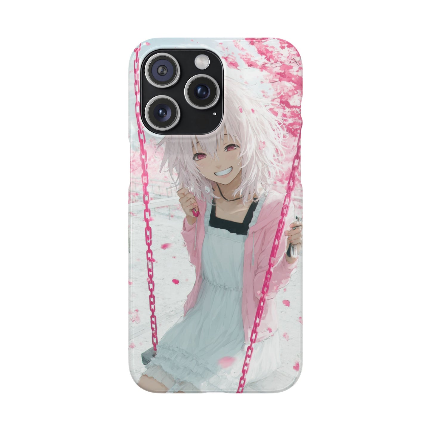 Anime Character Snap Cases for Phone, Cute Aesthetic Phone Cover, Gifts for Otaku, Floral Design, Unique Phone Cases