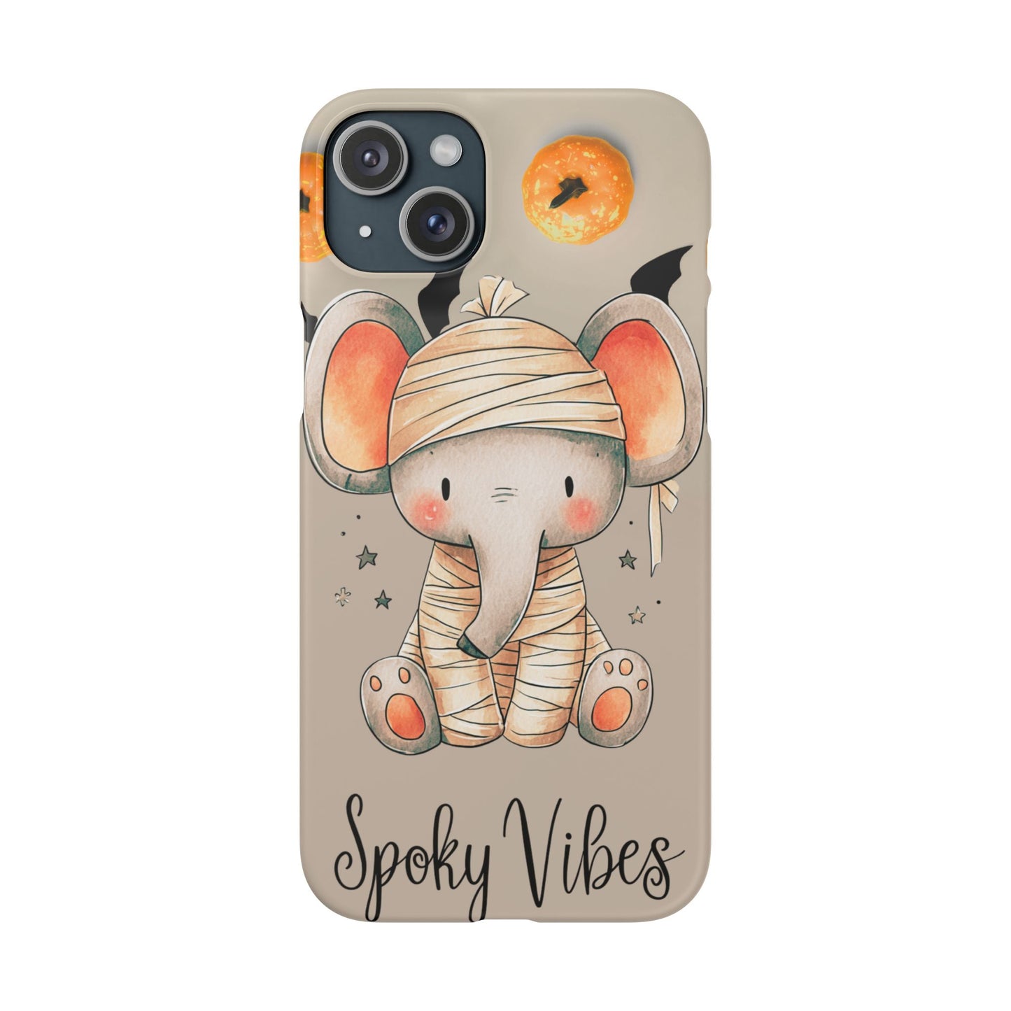 Halloween Vibe Elephant Snap Case for iPhone and Samsung