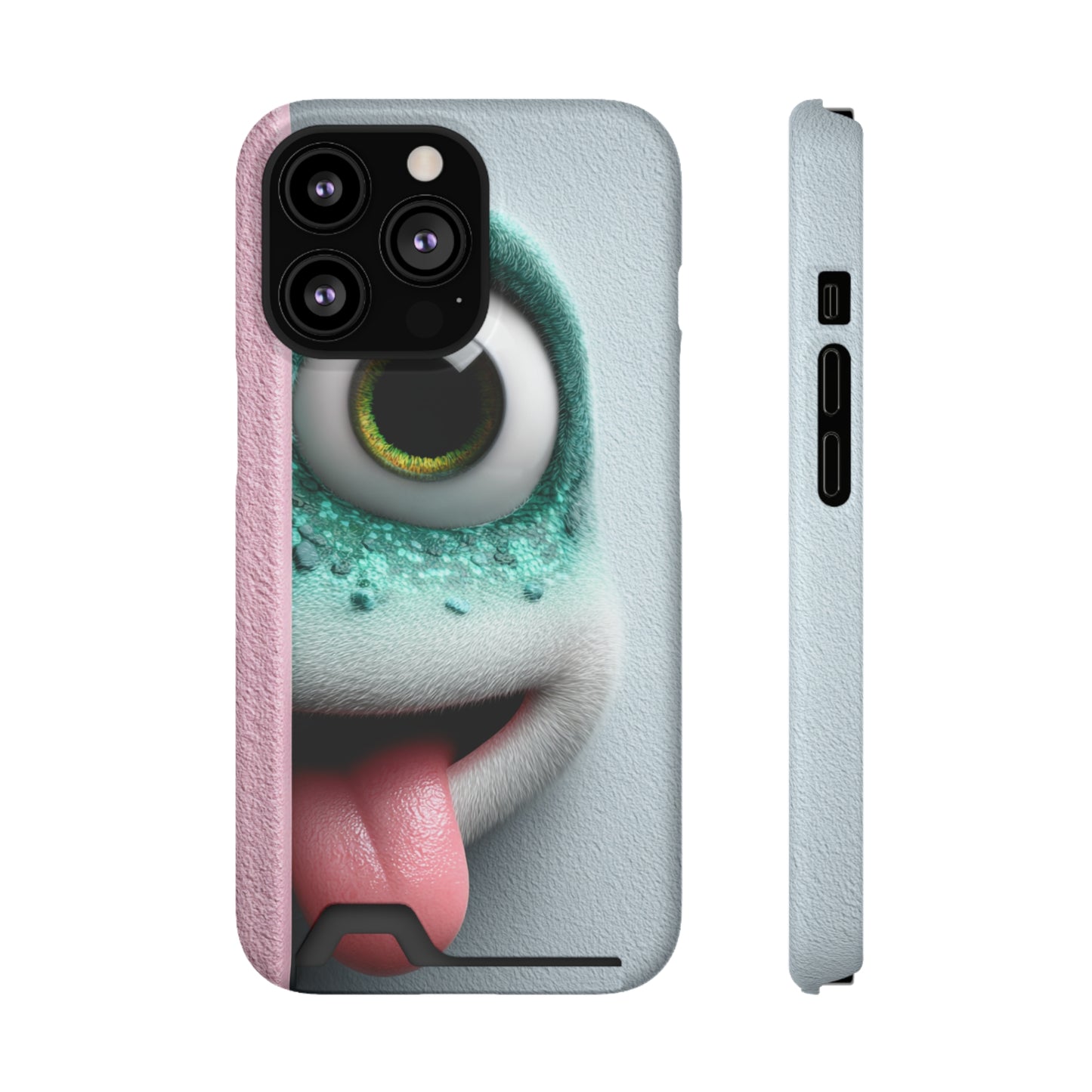 Funky Card Holder Phone Case - Whimsical Design, Cute Gift, Unique Accessories, Fun Mobile Cover, Stylish Phone Protection