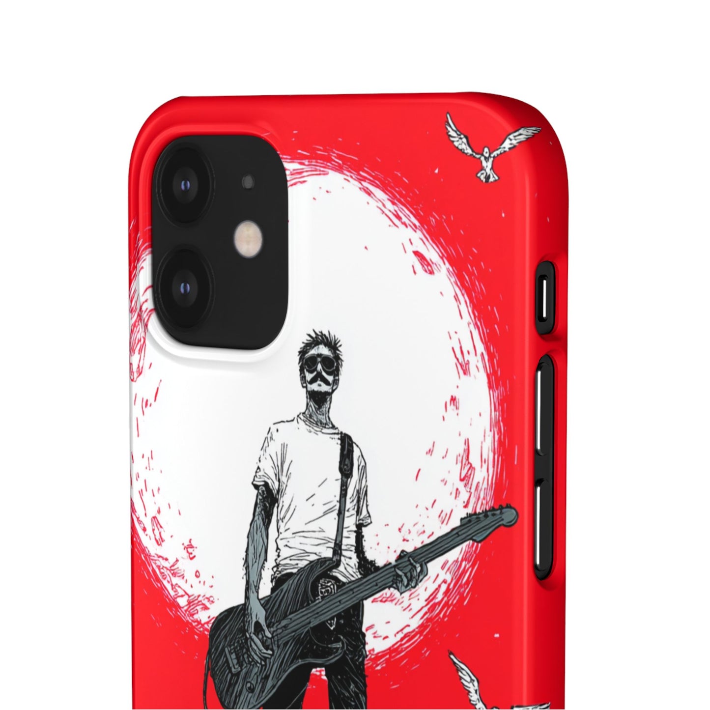 Rock & Roll Snap Cases - Music Lover's Phone Protection, Edgy Art, Gift for Guitarists, Cool Accessory for Teens