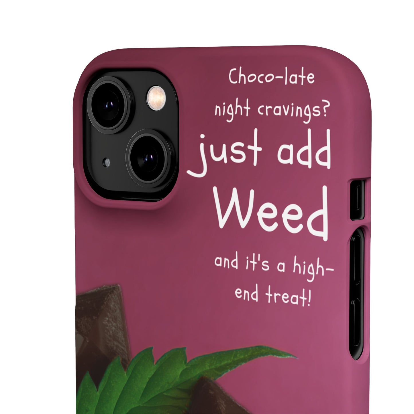 High-End Treat Snap Cases for Weed Enthusiasts Iphone and Samsung Phone Cover