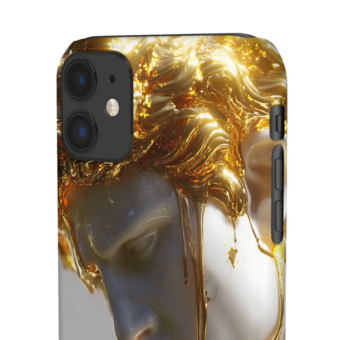 Gold Goddess Art Snap Case, Artistic Phone Cover, Unique Phone Accessory, Gift for Art Lovers, Stylish Protection