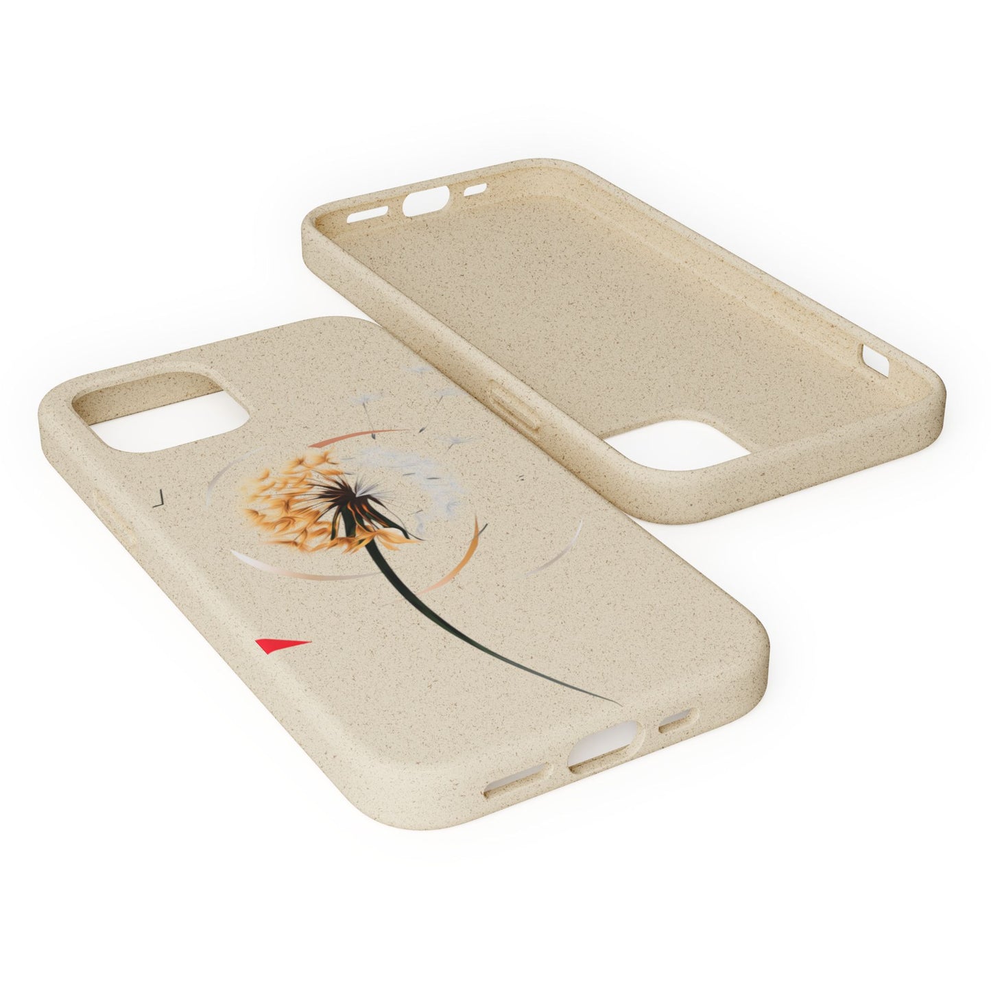 Plastic Free Eco-Friendly Phone Cases with Floral Design Sustainable Gift for Iphone and Samsungs
