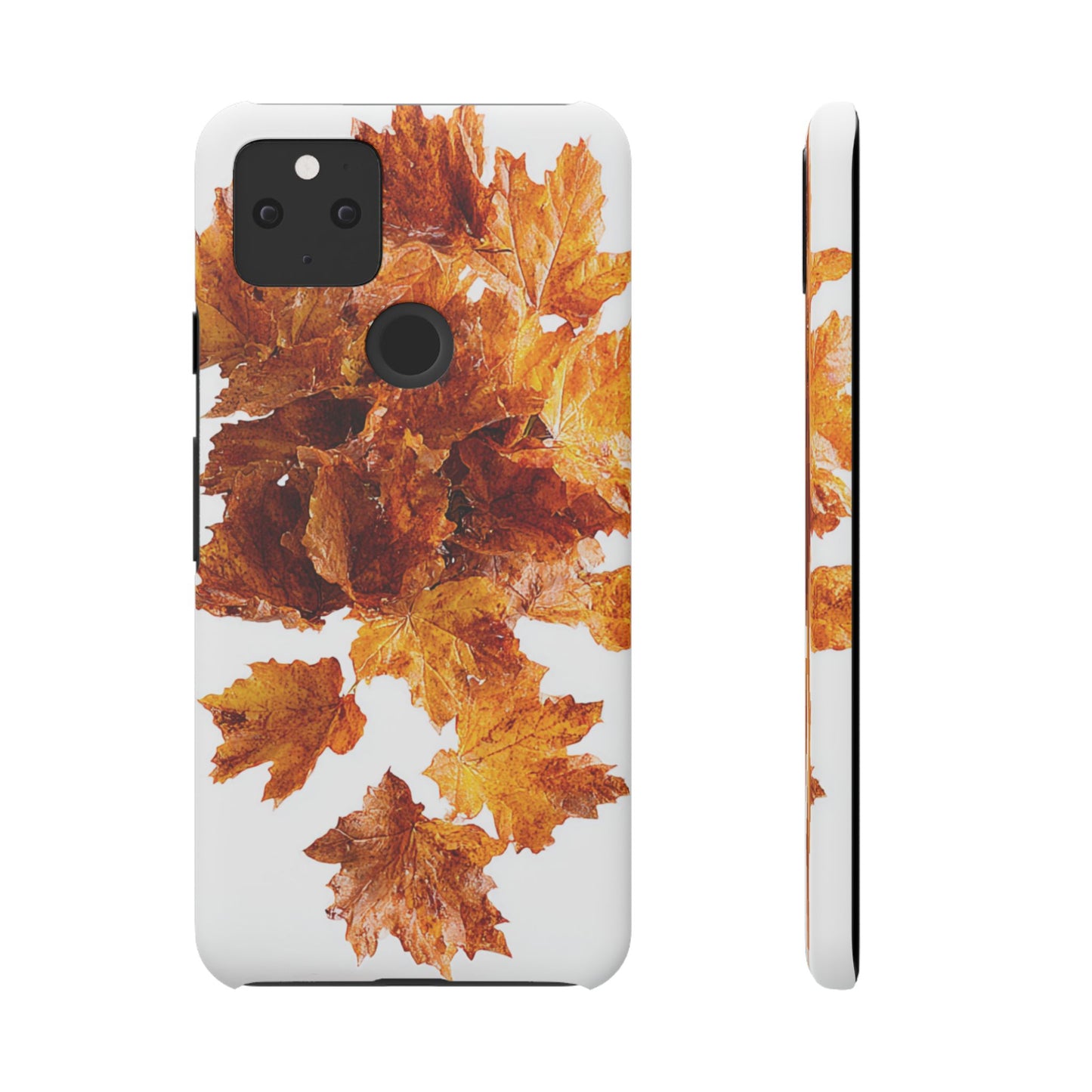 Autumn Leaf Phone Case | Fall Snap Cases, Phone Accessories, Nature Lover Gift, Seasonal Decor, Cozy Fall Vibes