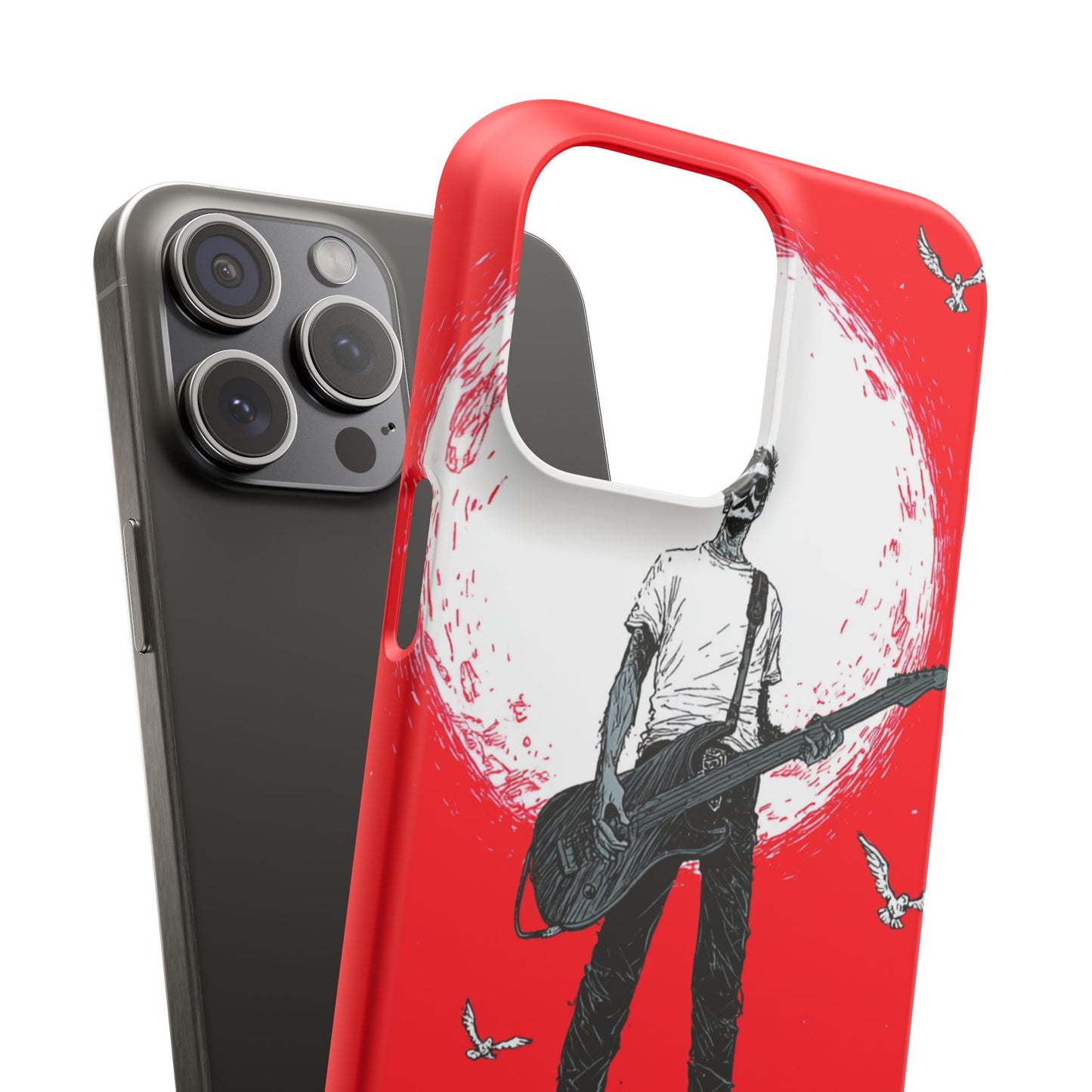 Rock & Roll Snap Cases - Music Lover's Phone Protection, Edgy Art, Gift for Guitarists, Cool Accessory for Teens