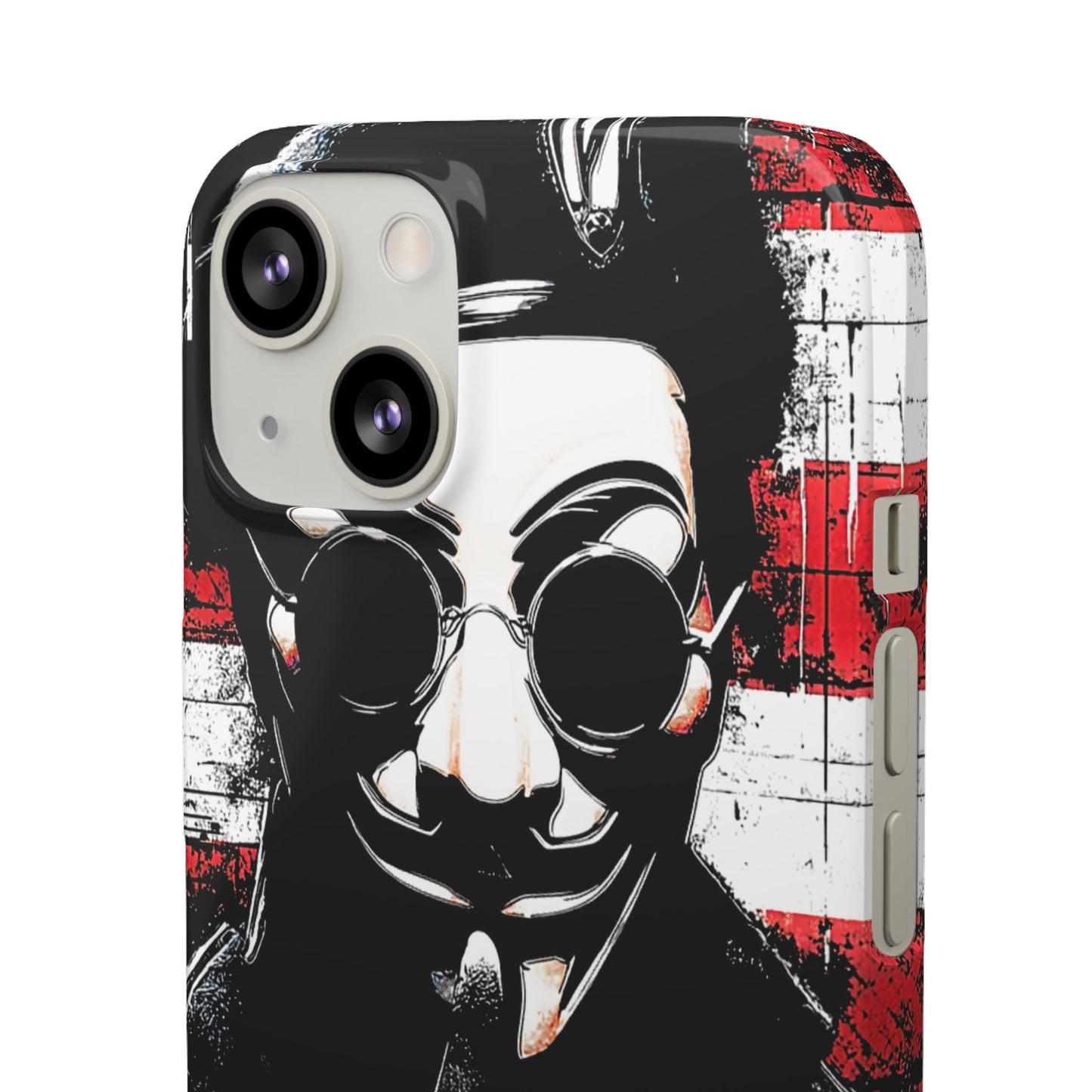 Anonimous & Guy Fawkes Art Snap Case and Protective Phone Cover For iPhone and Samsung