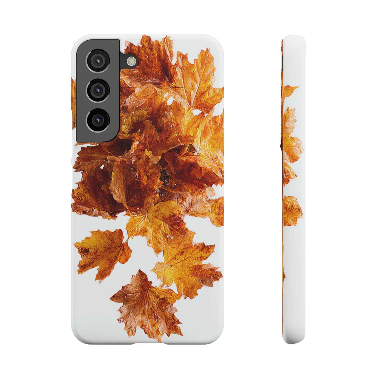 Autumn Leaf Phone Case | Fall Snap Cases, Phone Accessories, Nature Lover Gift, Seasonal Decor, Cozy Fall Vibes