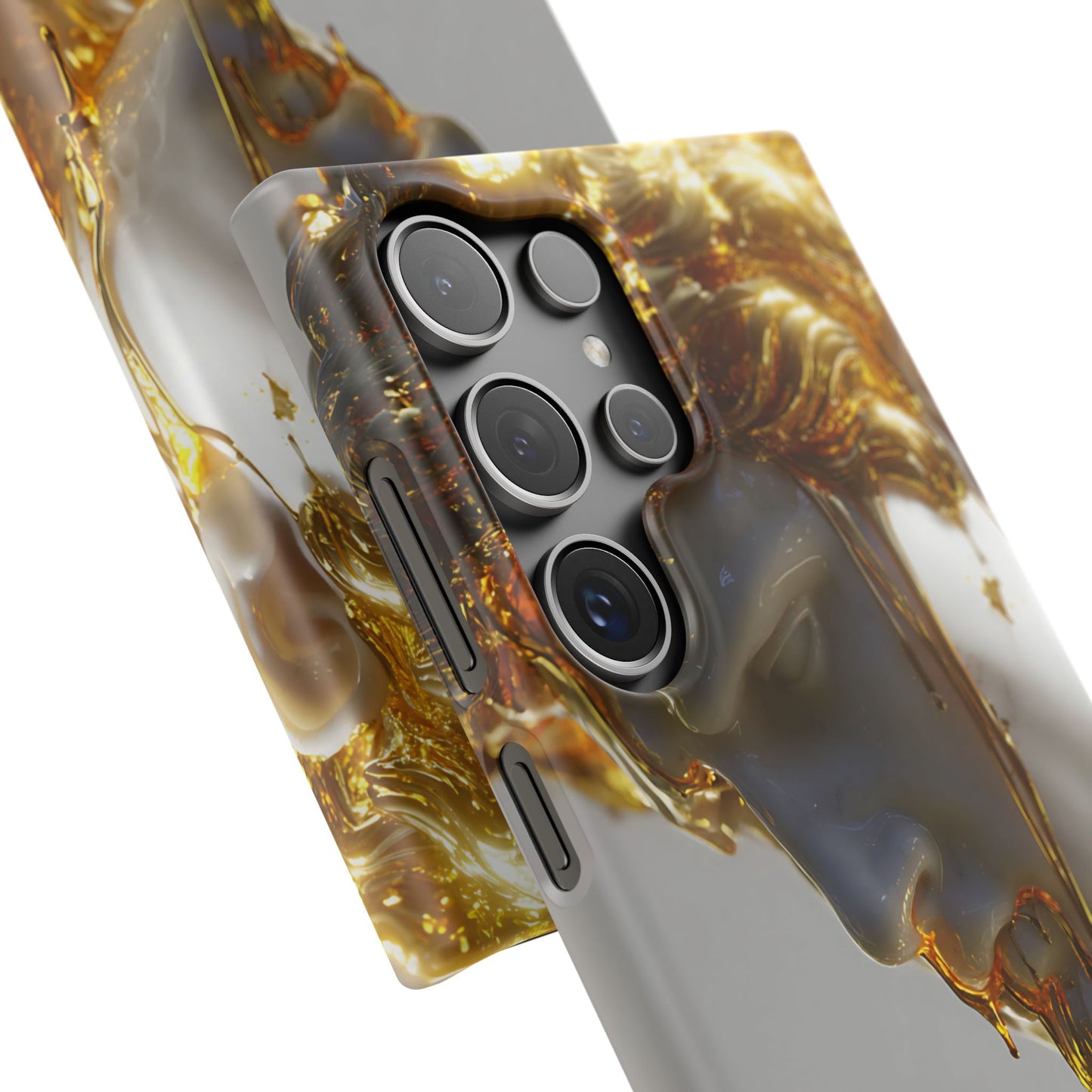 Gold Goddess Art Snap Case, Artistic Phone Cover, Unique Phone Accessory, Gift for Art Lovers, Stylish Protection