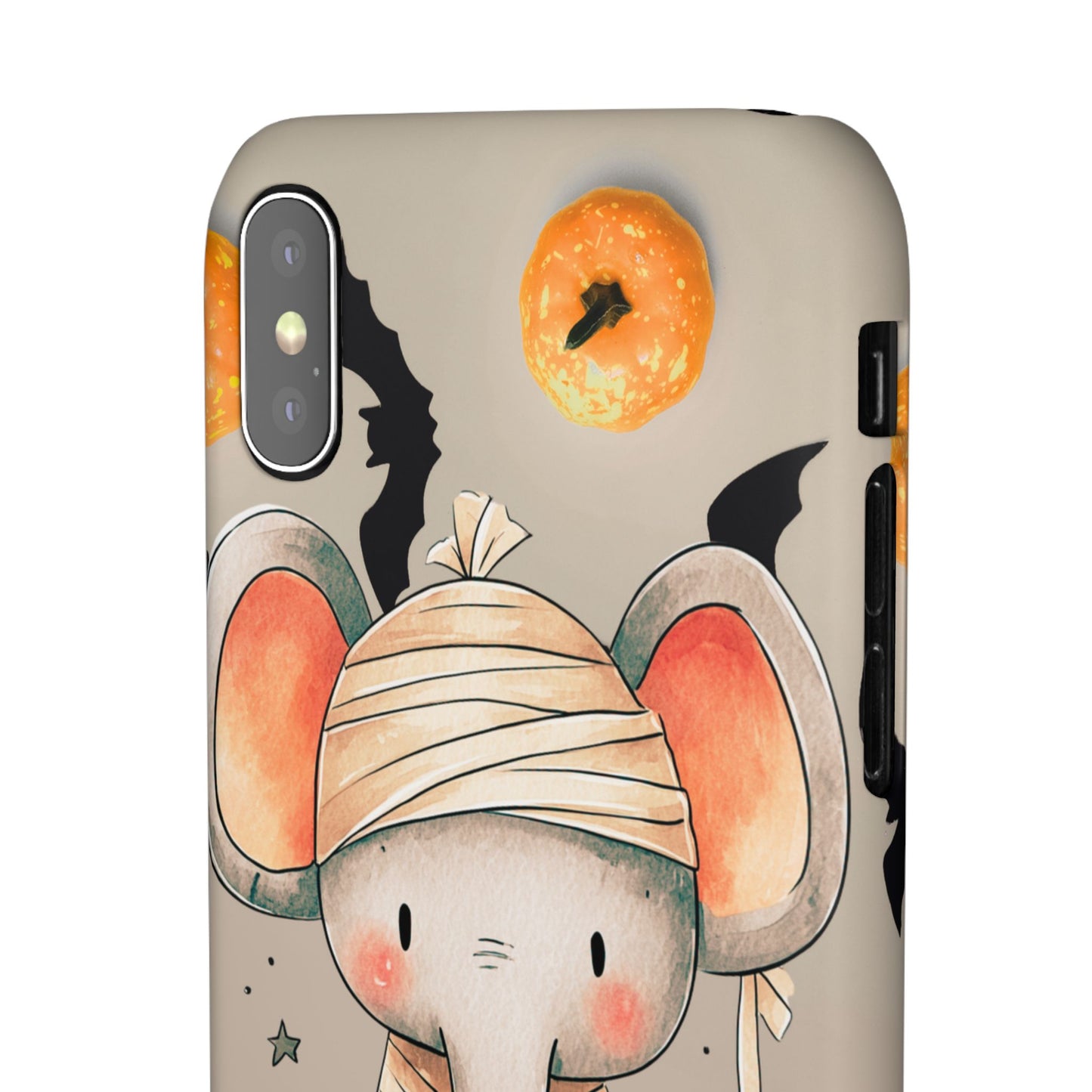 Halloween Vibe Elephant Snap Case for iPhone and Samsung