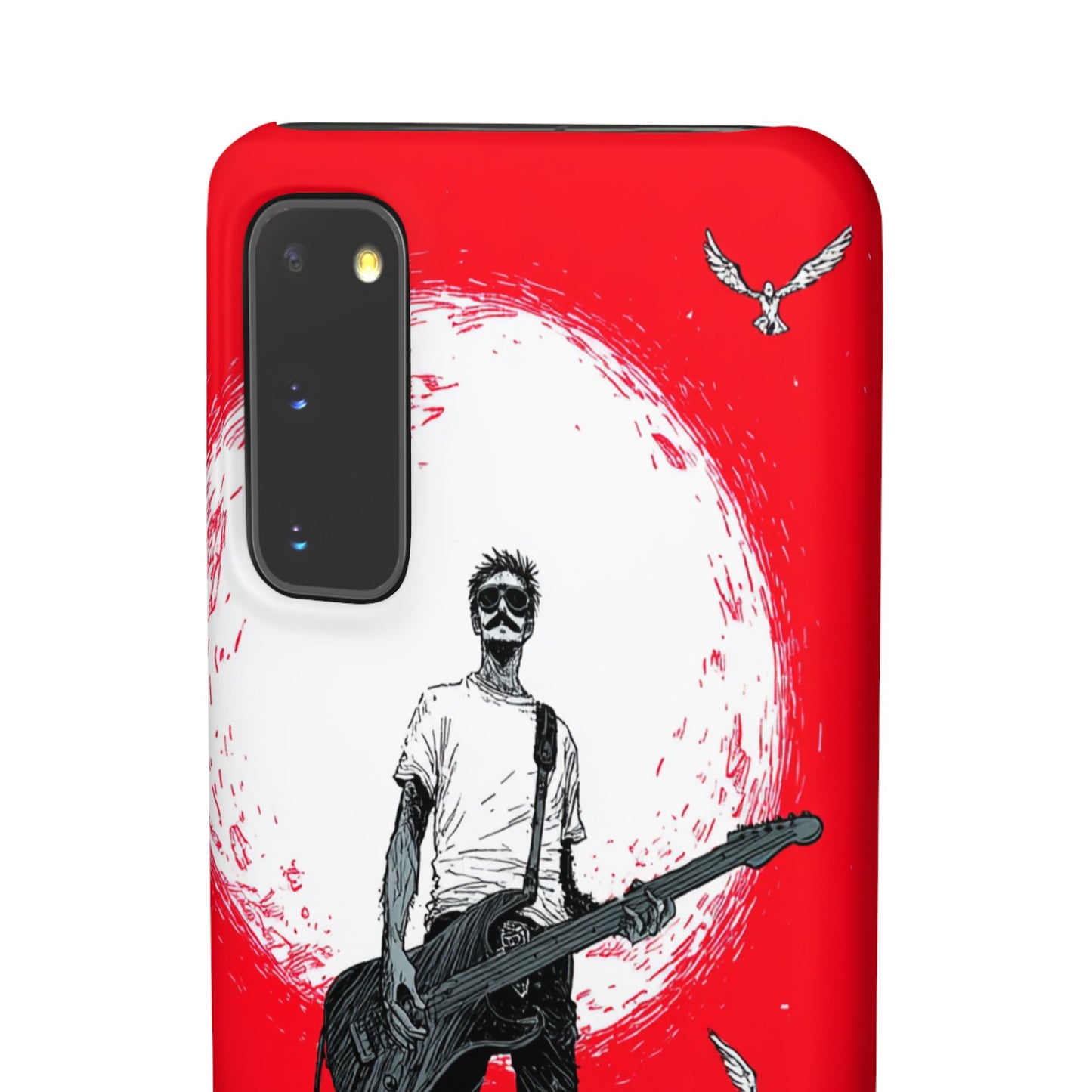 Rock & Roll Snap Cases - Music Lover's Phone Protection, Edgy Art, Gift for Guitarists, Cool Accessory for Teens