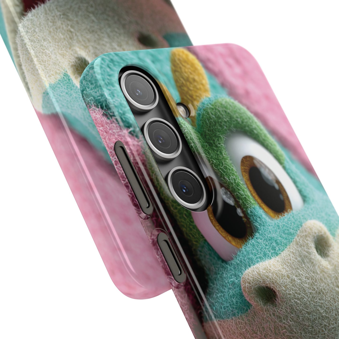 Fun Dino Snap Case for Kids | Cute Phone Cover | Colorful Mobile Accessory | Birthday Gift | Child's Tech Style