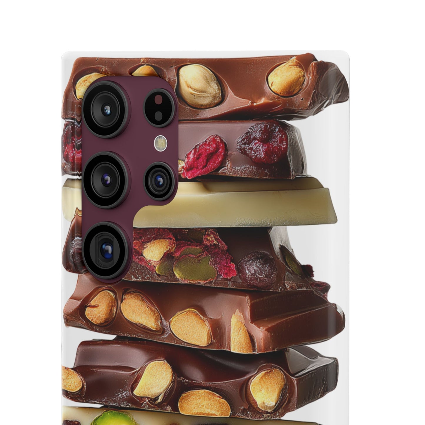 Chocolate Bar Phone Case Sweet Treat Accessory iPhone and Samsung Protective Cover