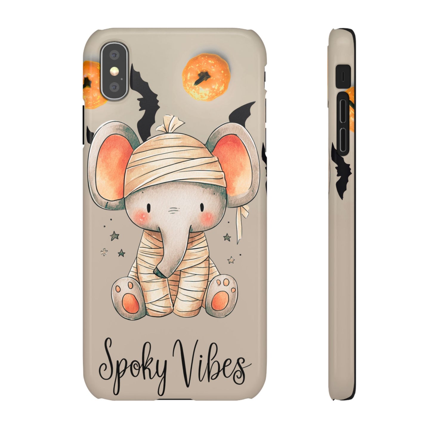 Halloween Vibe Elephant Snap Case for iPhone and Samsung