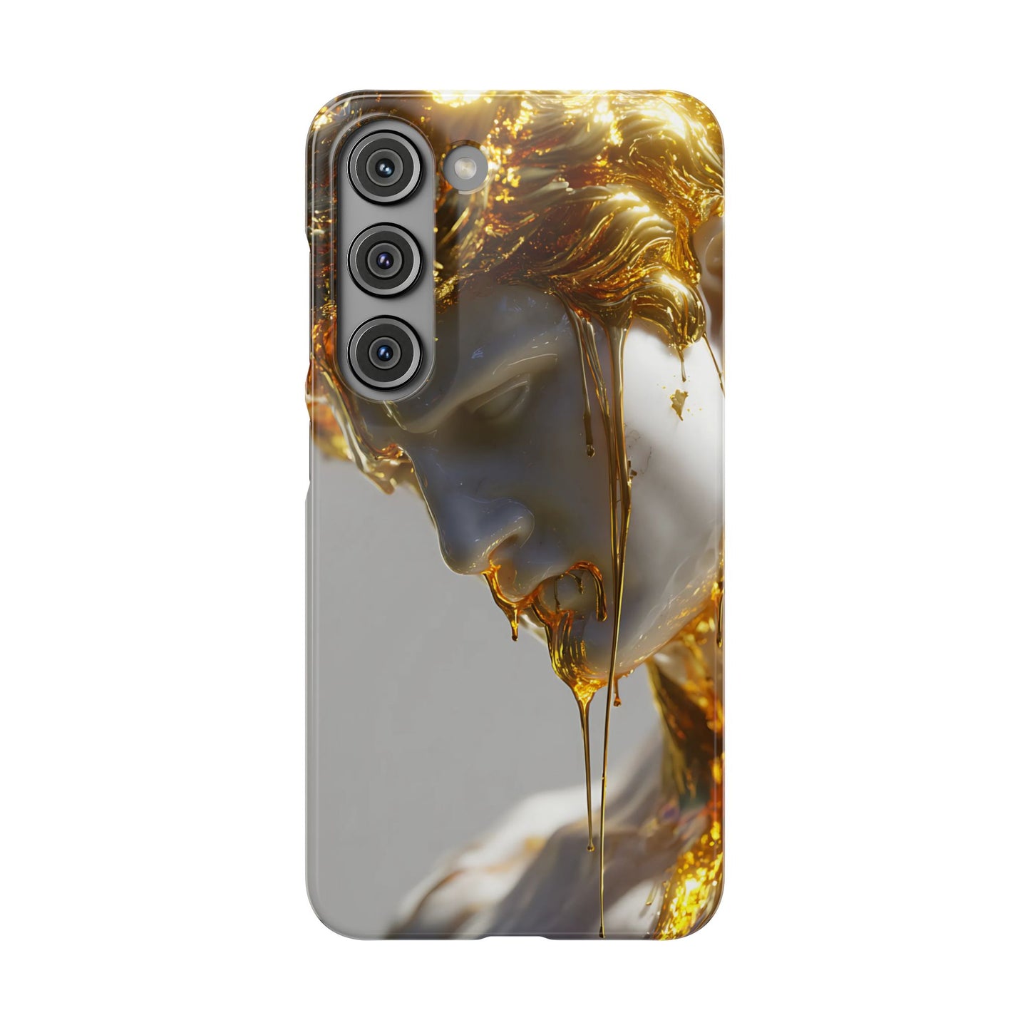 Gold Goddess Art Snap Case, Artistic Phone Cover, Unique Phone Accessory, Gift for Art Lovers, Stylish Protection