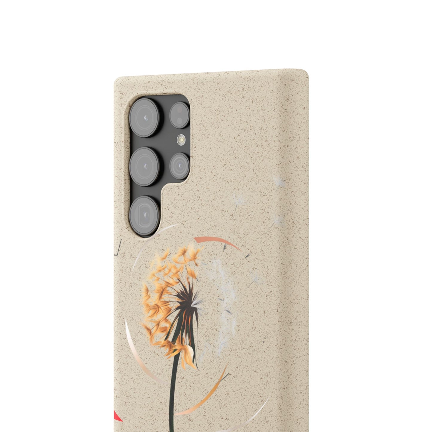Plastic Free Eco-Friendly Phone Cases with Floral Design Sustainable Gift for Iphone and Samsungs