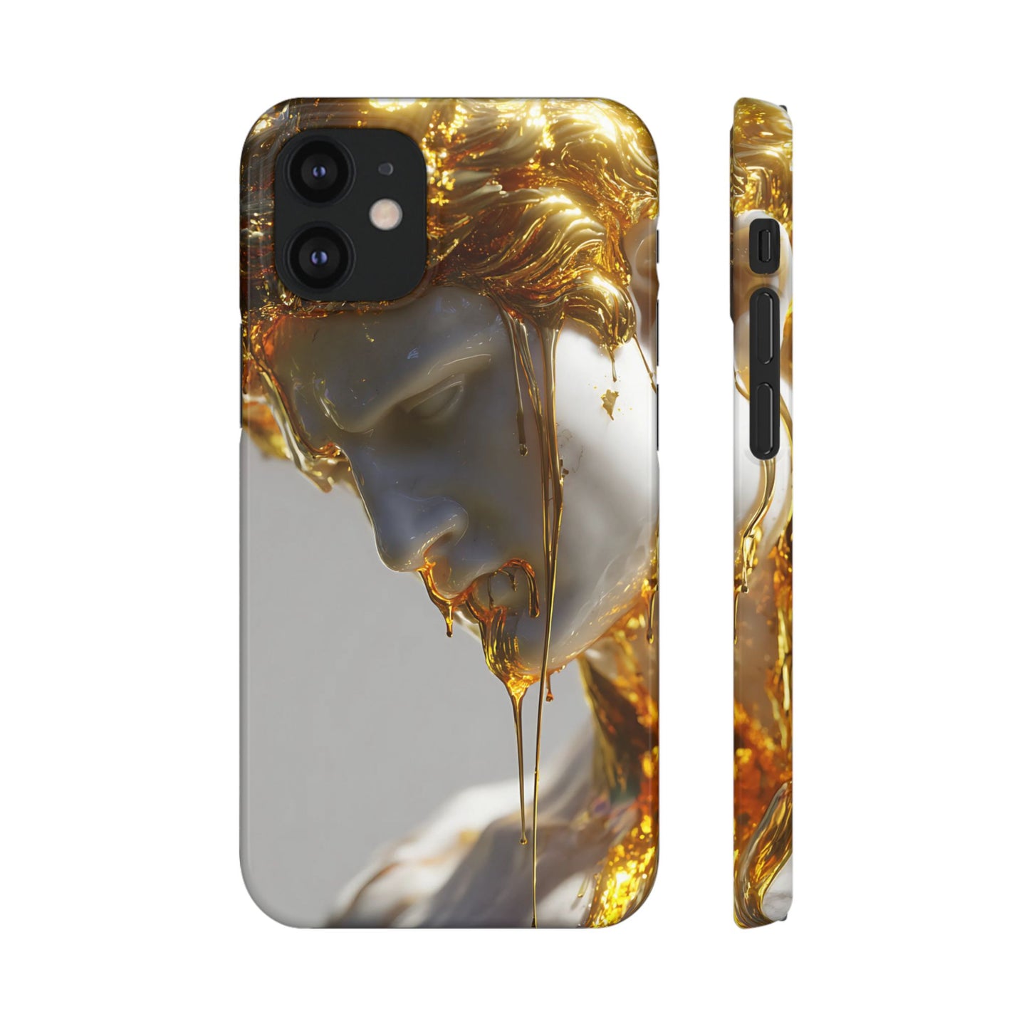 Gold Goddess Art Snap Case, Artistic Phone Cover, Unique Phone Accessory, Gift for Art Lovers, Stylish Protection