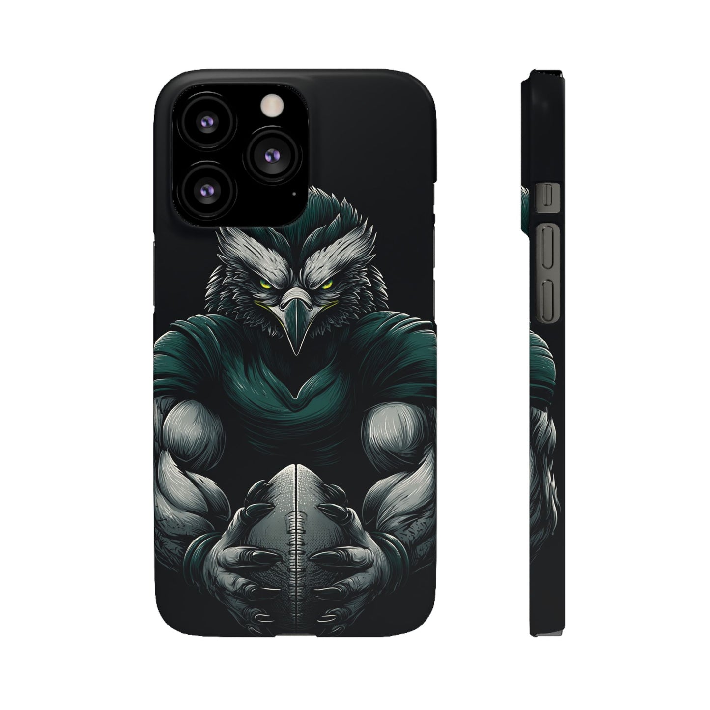 Philadelphia Eagles Art Snap Case, NFL Phone Cover, Sports Fan Gift, Football Team Accessories, Protective Cell Phone Shell