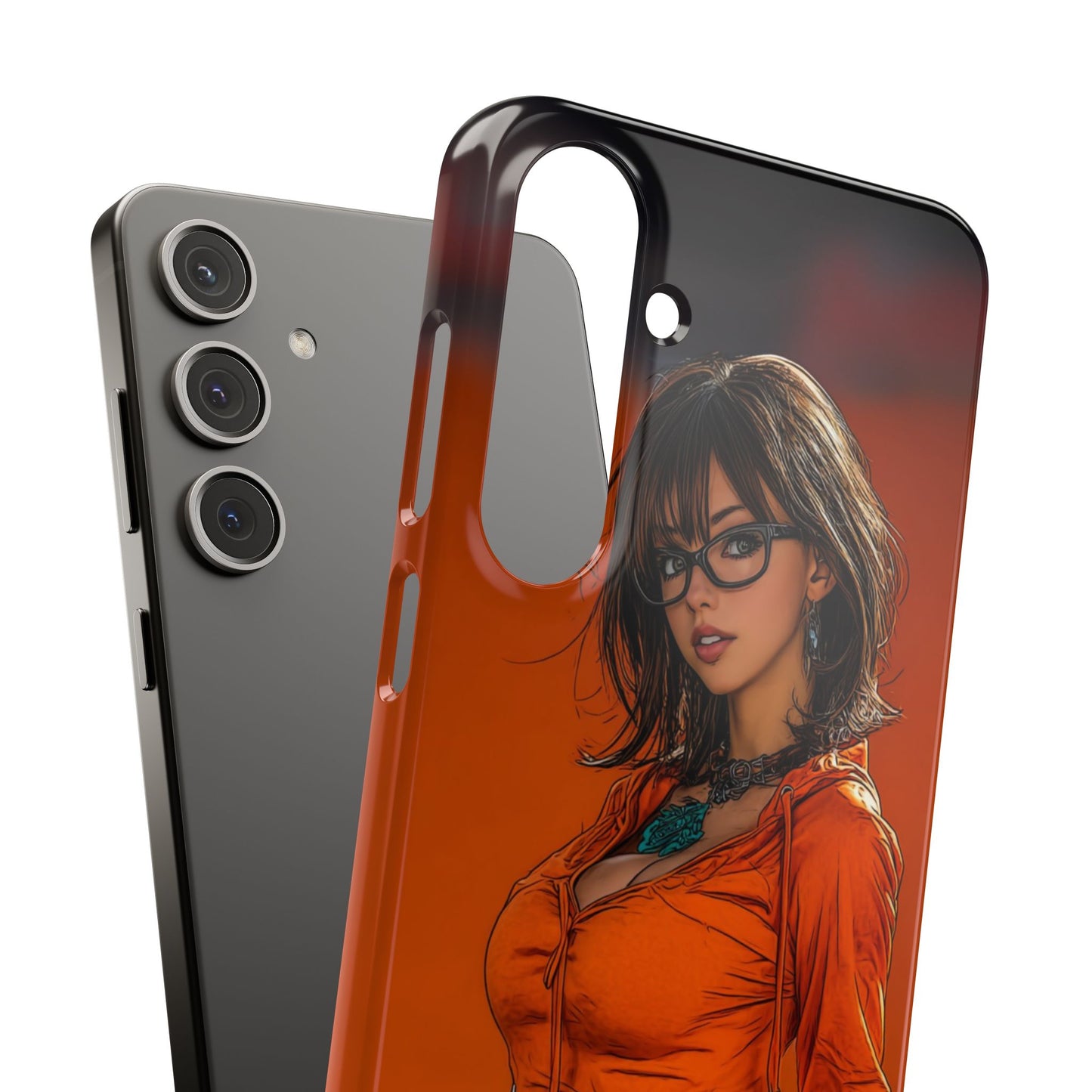 Velma Dinkley Cleveland Browns Fan Snap Cases, Phone Cover, Cartoon Style Art, Custom Case, Protective Shell