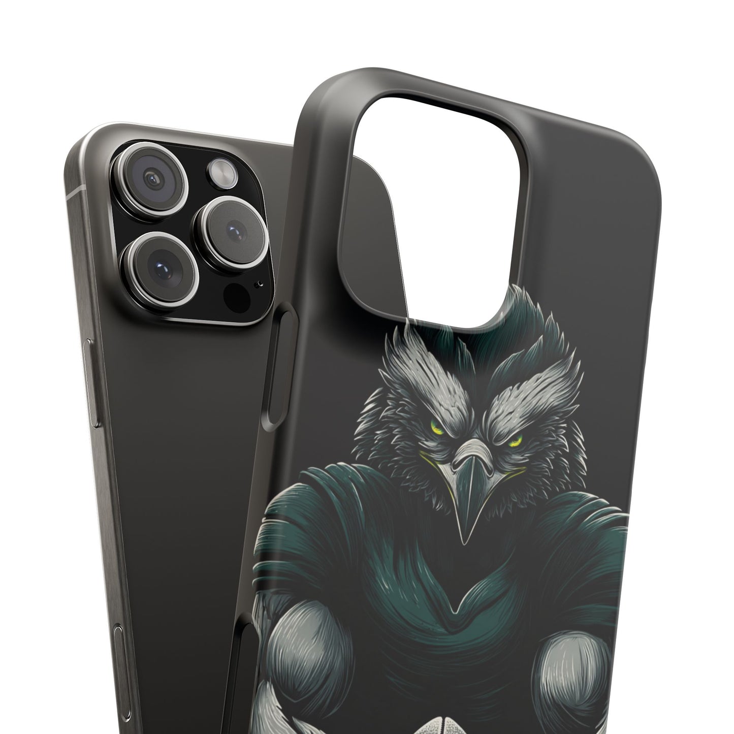 Philadelphia Eagles Art Snap Case, NFL Phone Cover, Sports Fan Gift, Football Team Accessories, Protective Cell Phone Shell