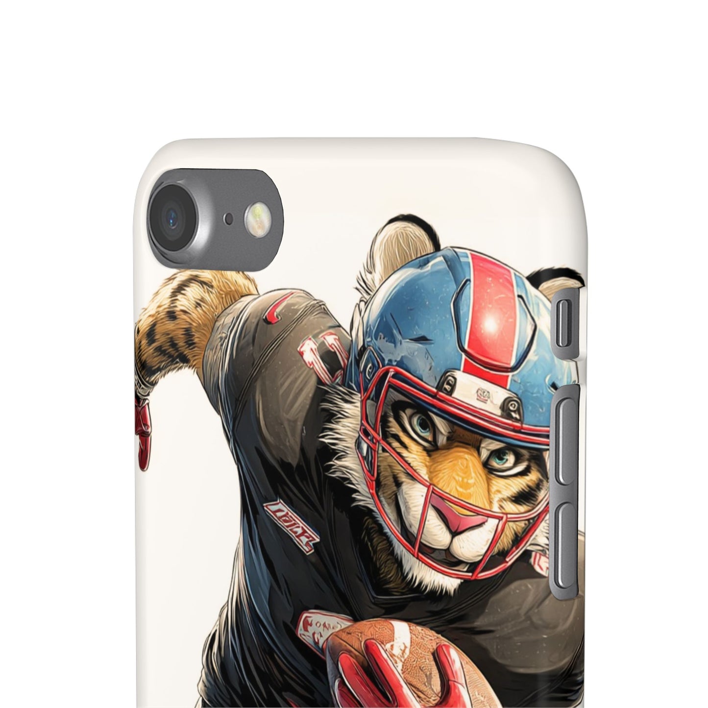 Sporty Animal Snap Cases for Phone, Unique Art, Gift for Sports Lovers, Fun Design for Gamers, iPhone Accessories