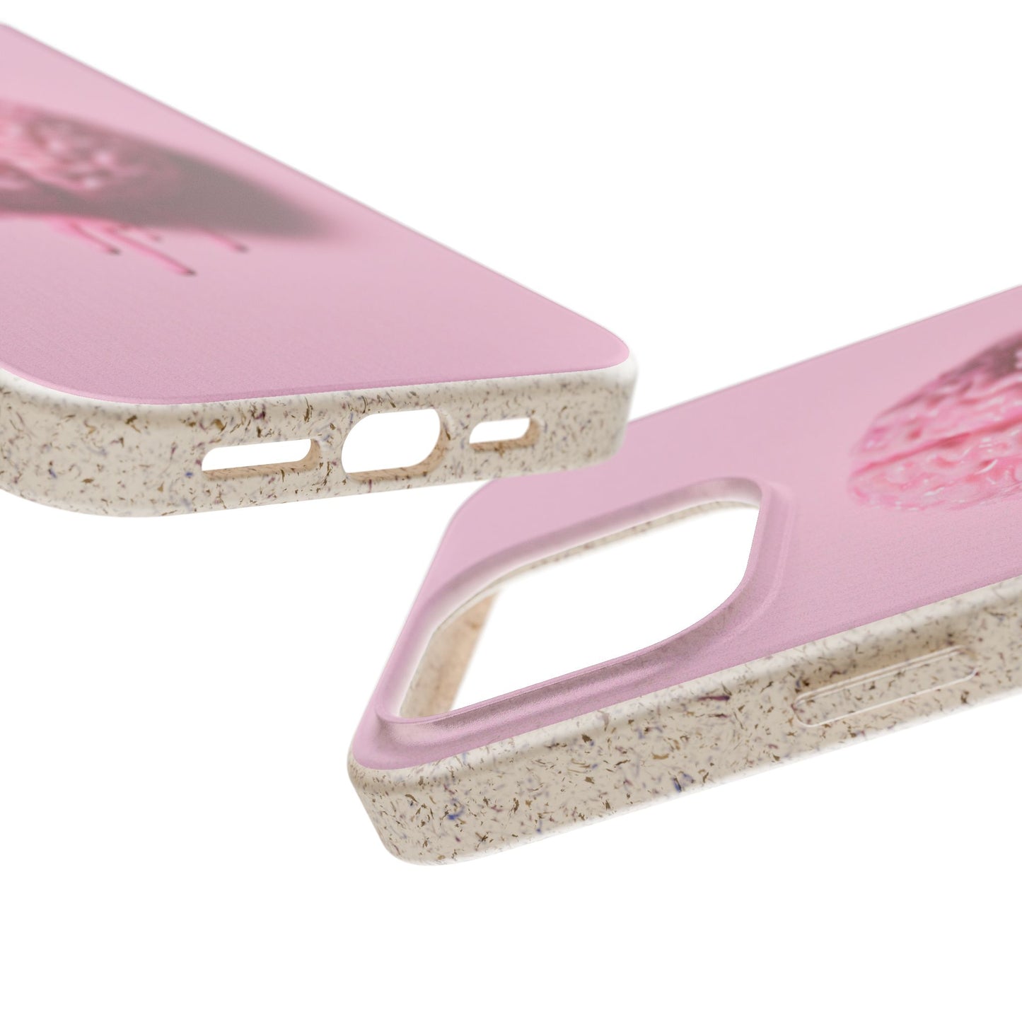 Eco-Friendly Brain Design Phone Case, Biodegradable Phone Cover, Unique Gift for Tech Lovers, Sustainable Accessory, Cute Phone Case