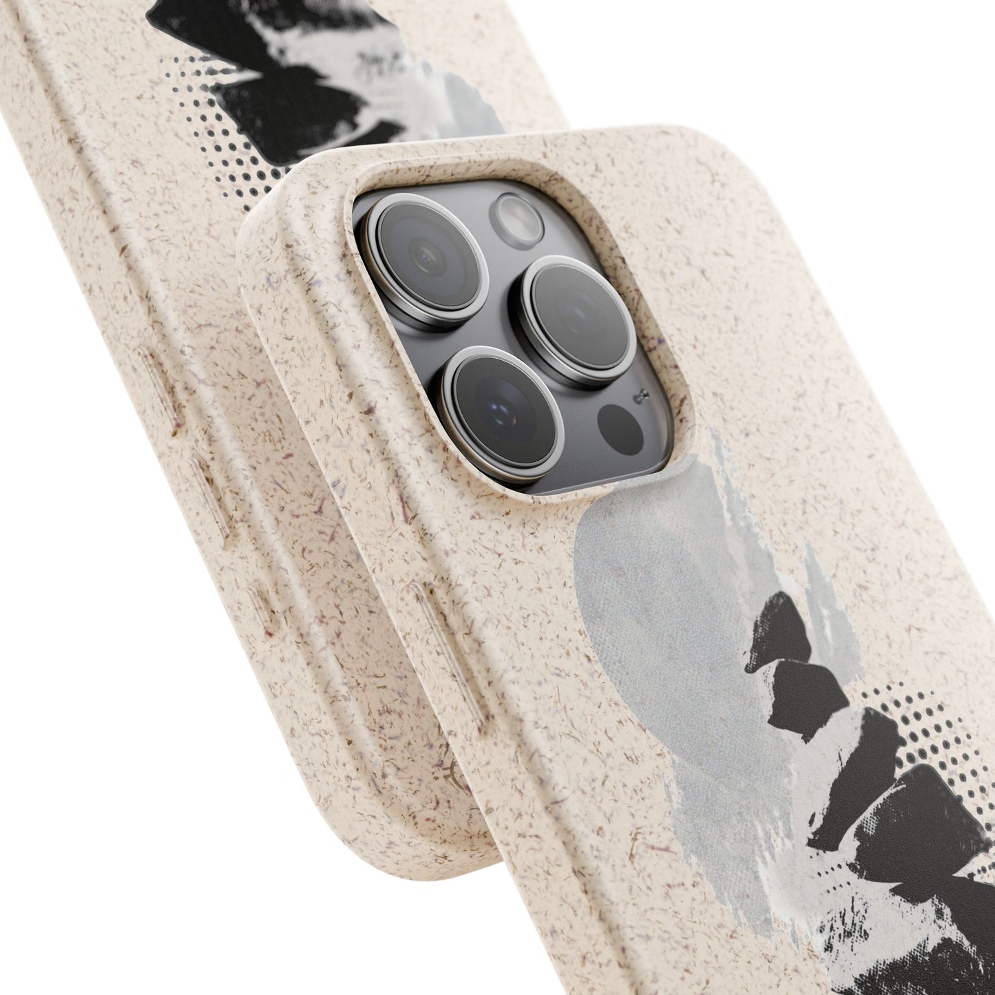 Biodegradable Plastic Free Phone Case Minimalistic Cairn Design Suitable For Iphones And Samsungs