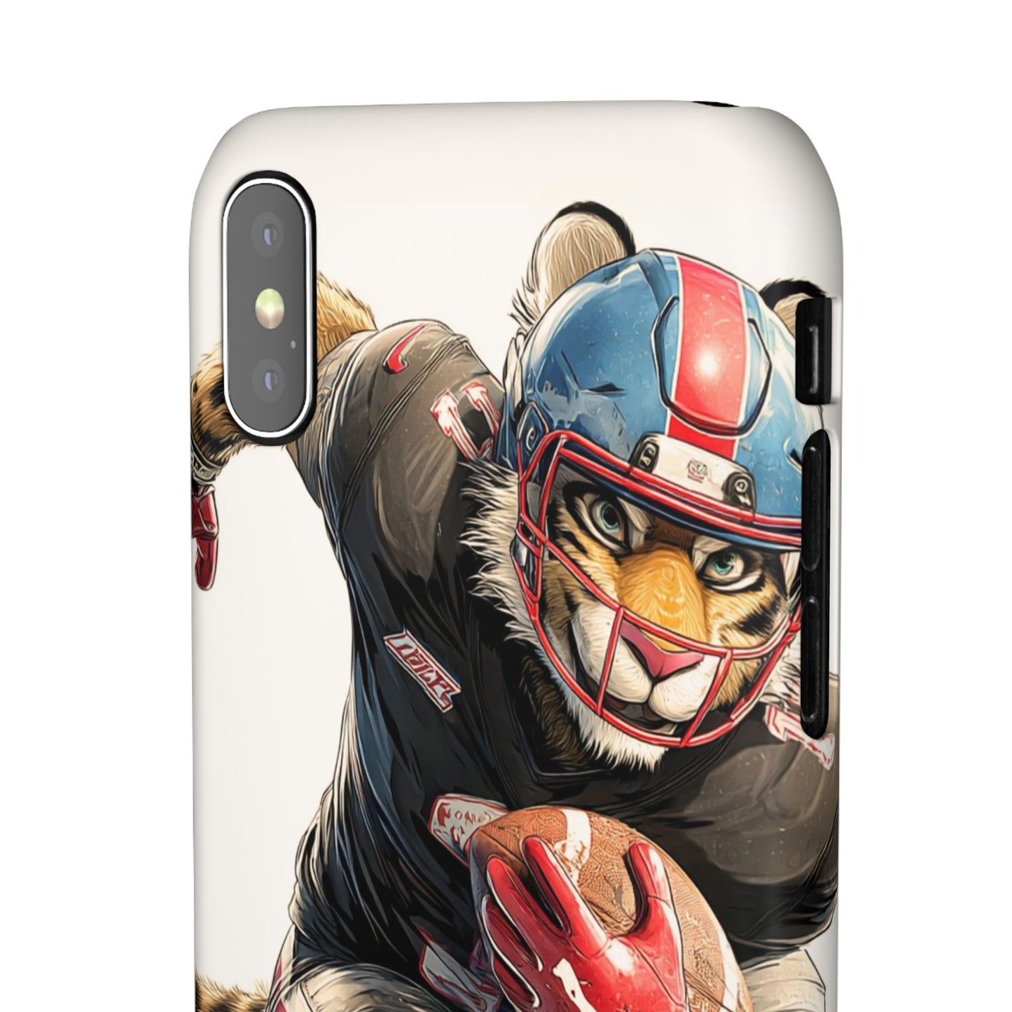 Sporty Animal Snap Cases for Phone, Unique Art, Gift for Sports Lovers, Fun Design for Gamers, iPhone Accessories