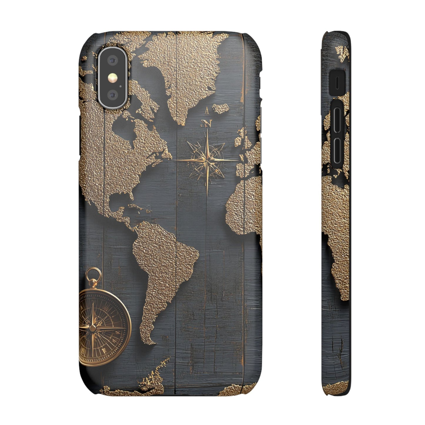Vintage World Map Snap Cases - Travel Lover Gift, Phone Protection, Unique Phone Cover, Adventure Accessories