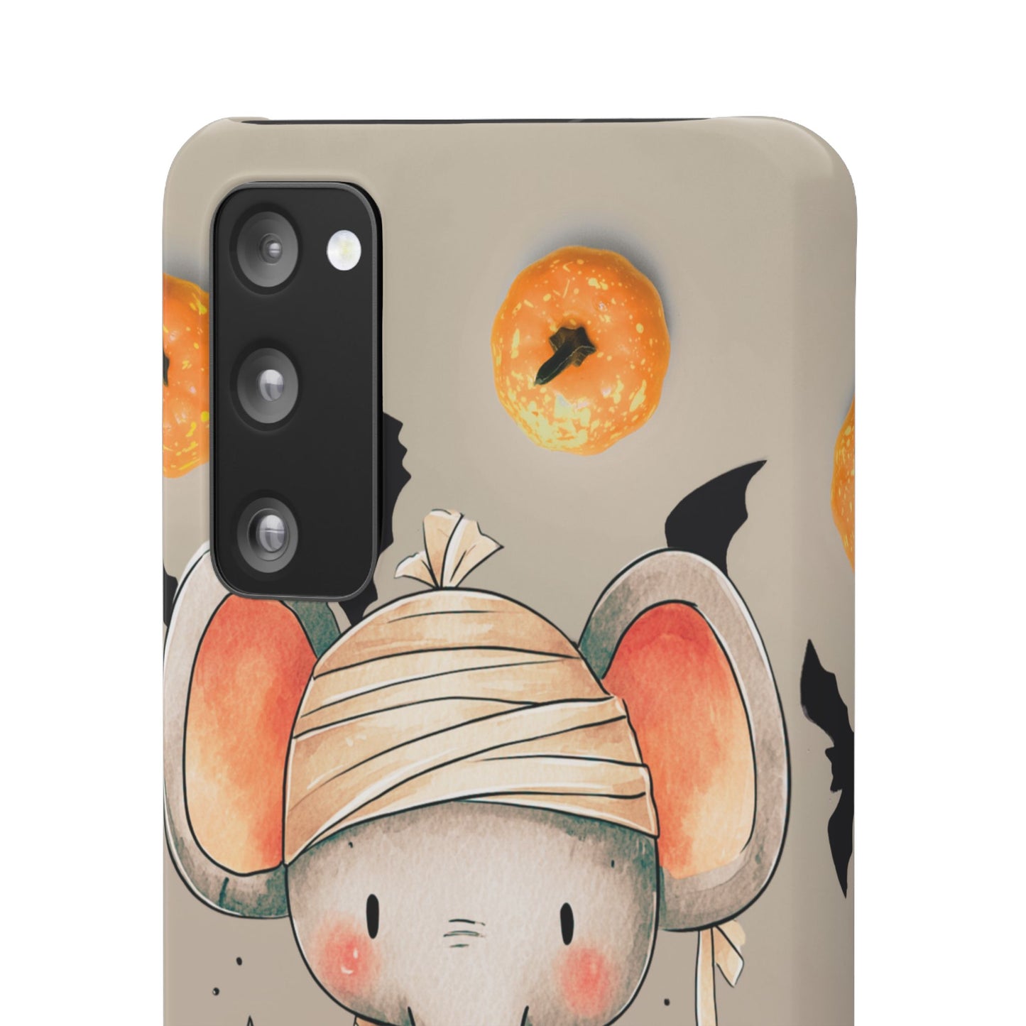 Halloween Vibe Elephant Snap Case for iPhone and Samsung