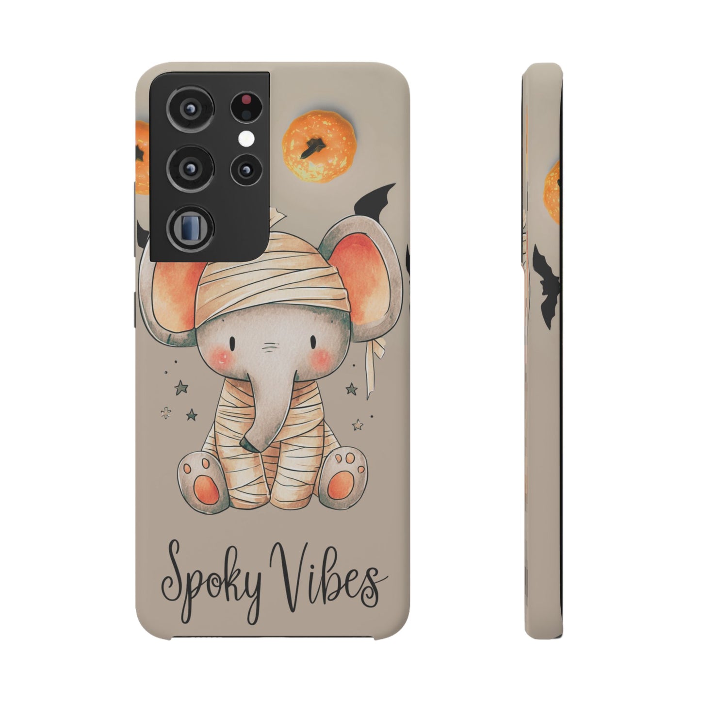 Halloween Vibe Elephant Snap Case for iPhone and Samsung
