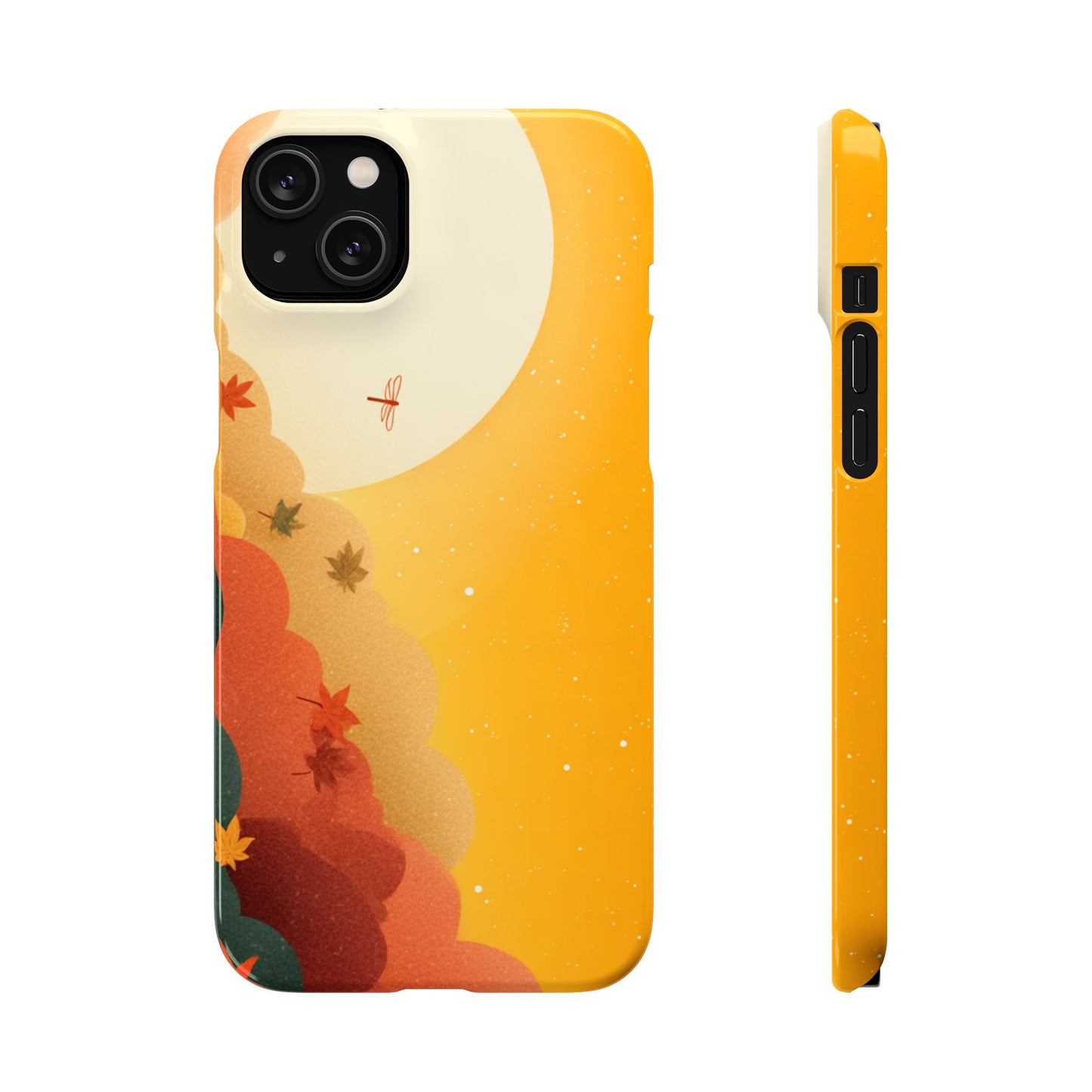 Autumn Sunset Snap Case, Fall Phone Cover, Nature-Themed Accessory, Gift for Her, Seasonal Aesthetic