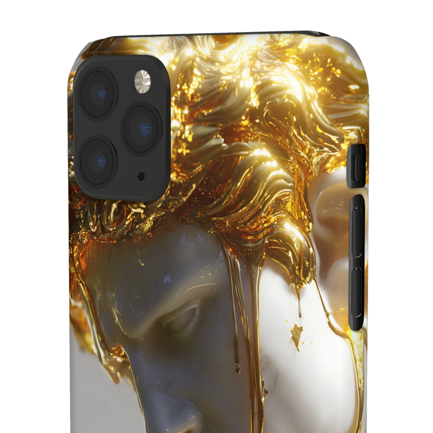 Gold Goddess Art Snap Case, Artistic Phone Cover, Unique Phone Accessory, Gift for Art Lovers, Stylish Protection