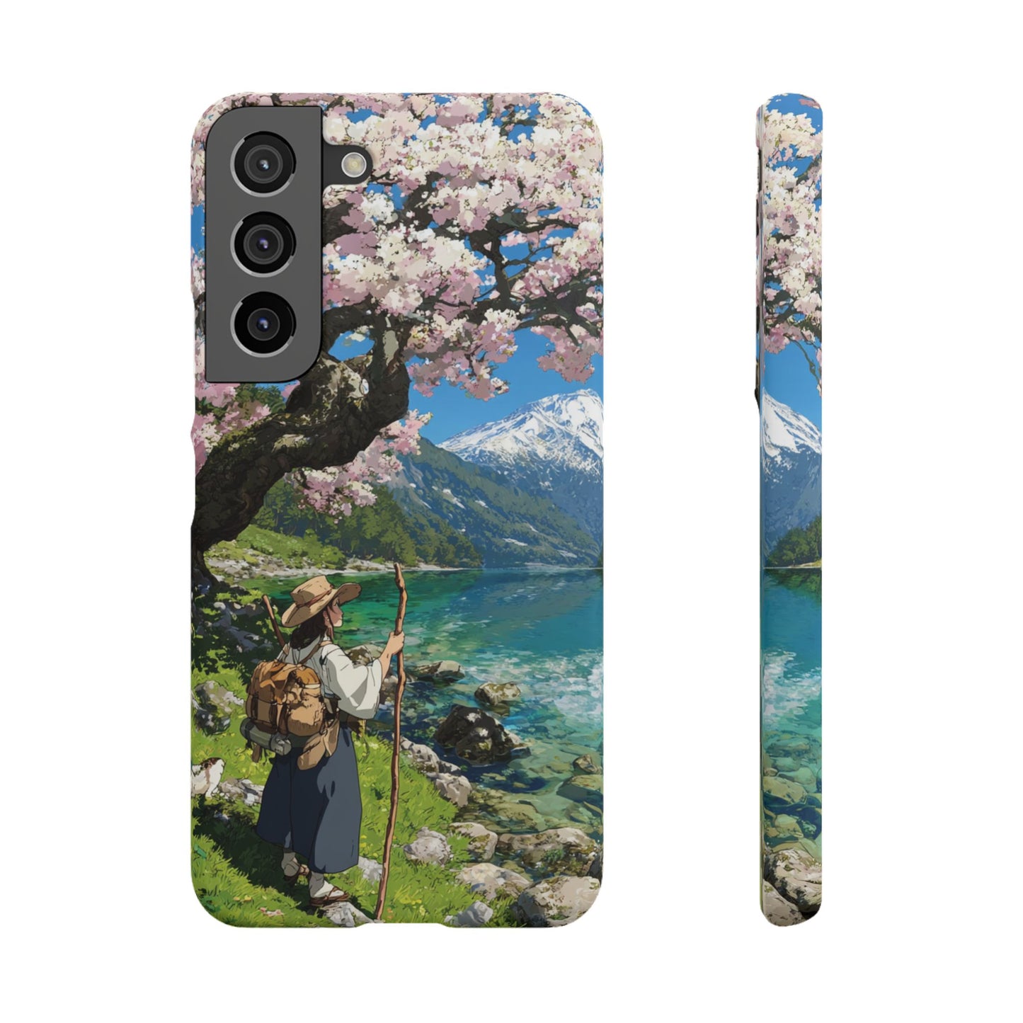 Nature-Inspired Snap Cases for Phone Protection, Floral Phone Covers, Cherry Blossom Aesthetic, Gifts for Nature Lovers, Spring Accessories