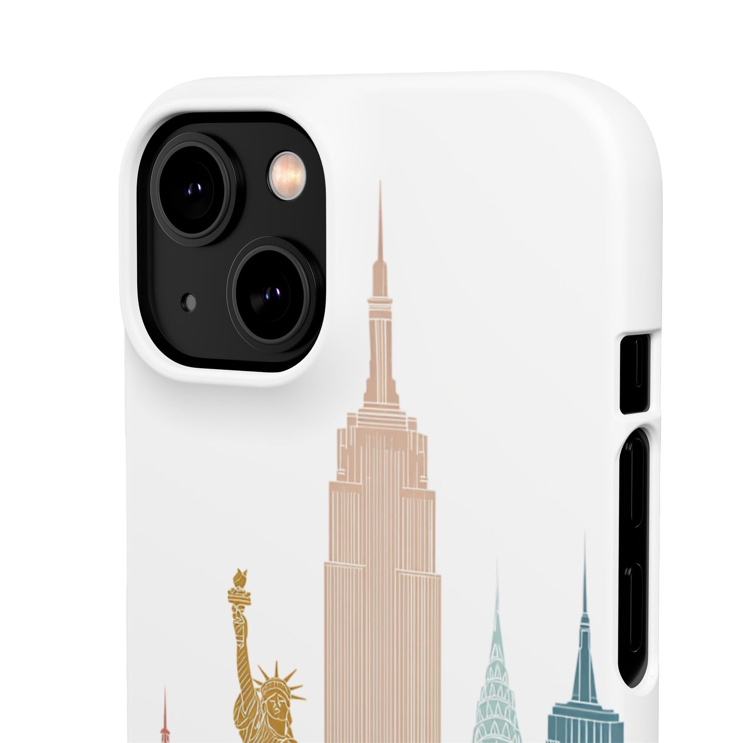 Stylish New York Snap Case, Urban Phone Cover, Cityscape Phone Case, Gift for Travelers, Trendy Protective Case