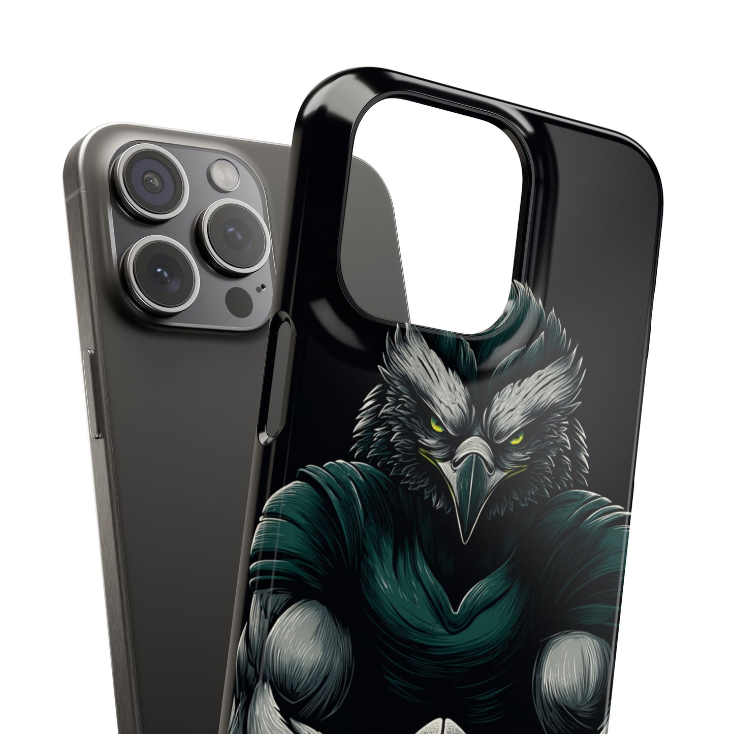 Philadelphia Eagles Art Snap Case, NFL Phone Cover, Sports Fan Gift, Football Team Accessories, Protective Cell Phone Shell