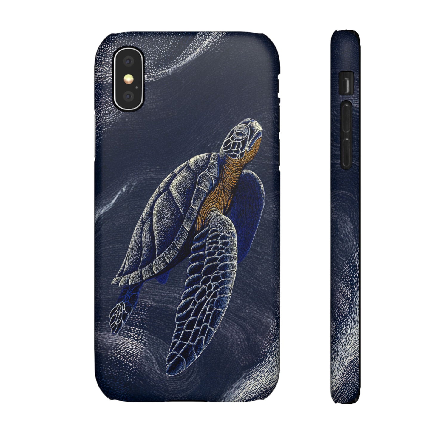 Marine Turtle Snap Case for Nature Lovers Phone Covers For Iphones and Samsungs Customization and Free Shipping Avvialable