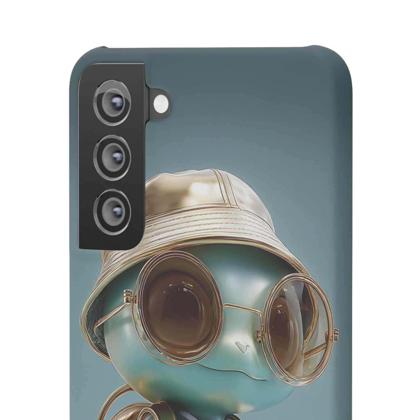 Trendy Character Snap Case for Phone, Cute Phone Cover, Gift for Kids, Cartoon Style Gadget Accessory, Fun Phone Protection