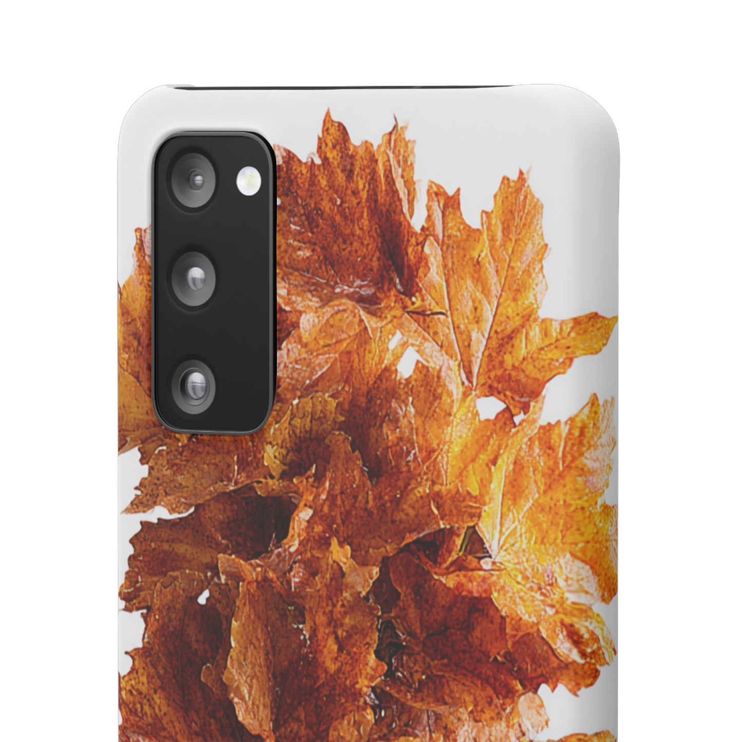 Autumn Leaf Phone Case | Fall Snap Cases, Phone Accessories, Nature Lover Gift, Seasonal Decor, Cozy Fall Vibes