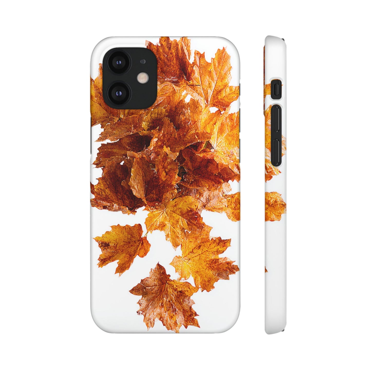 Autumn Leaf Phone Case | Fall Snap Cases, Phone Accessories, Nature Lover Gift, Seasonal Decor, Cozy Fall Vibes